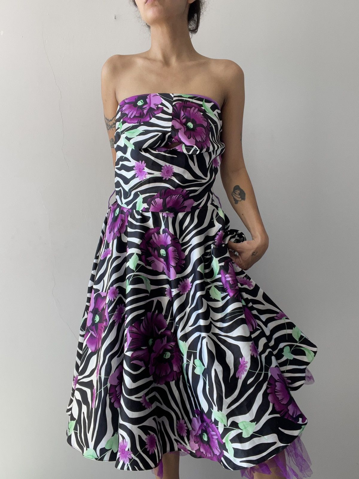 Vintage 00’s dress Size S / US 4 / IT 40 - 3 Thumbnail