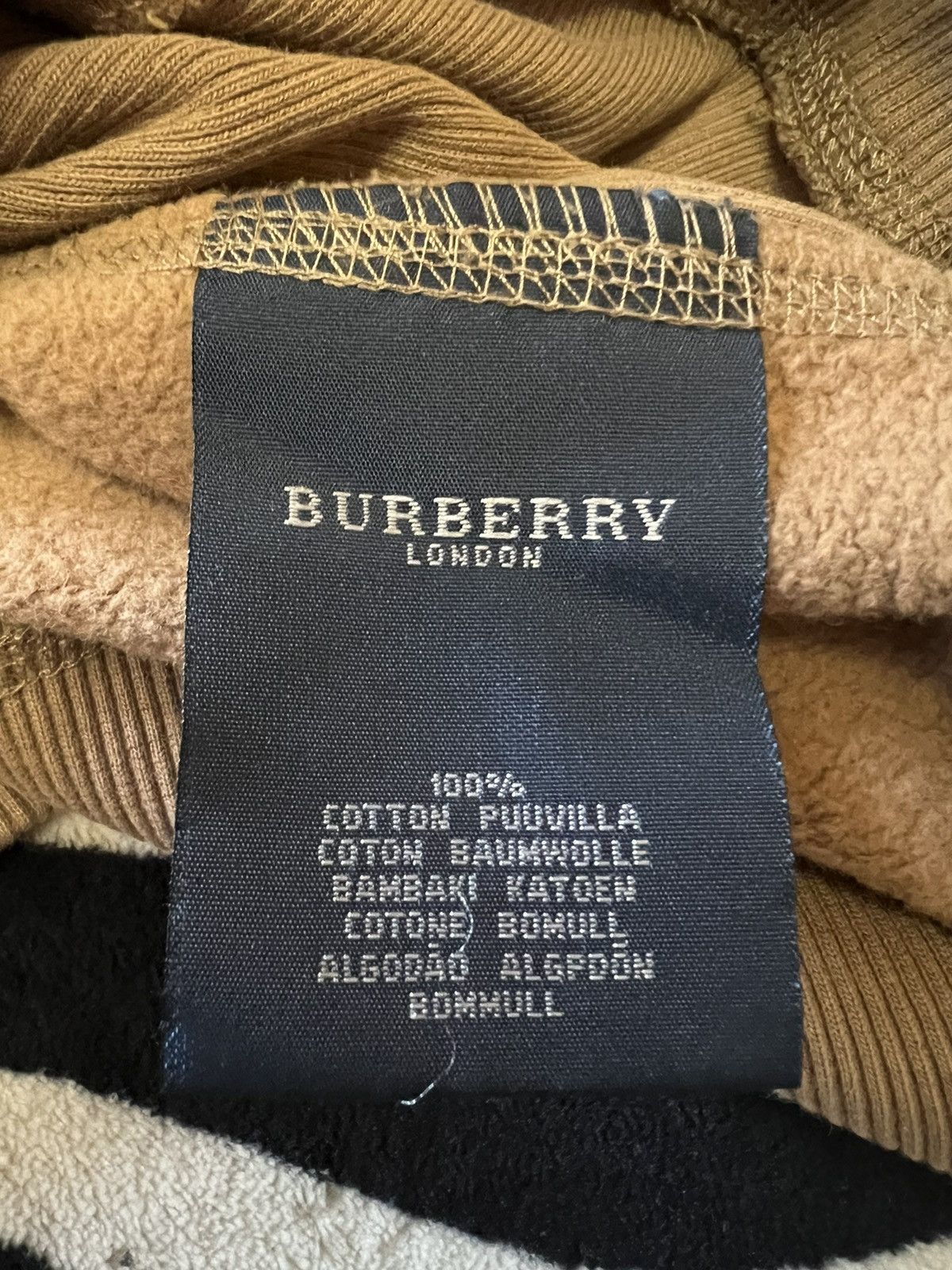 Burberry × Designer Burberry London 1/4 zip sweatshirt luxury vintage Size US M / EU 48-50 / 2 - 10 Thumbnail