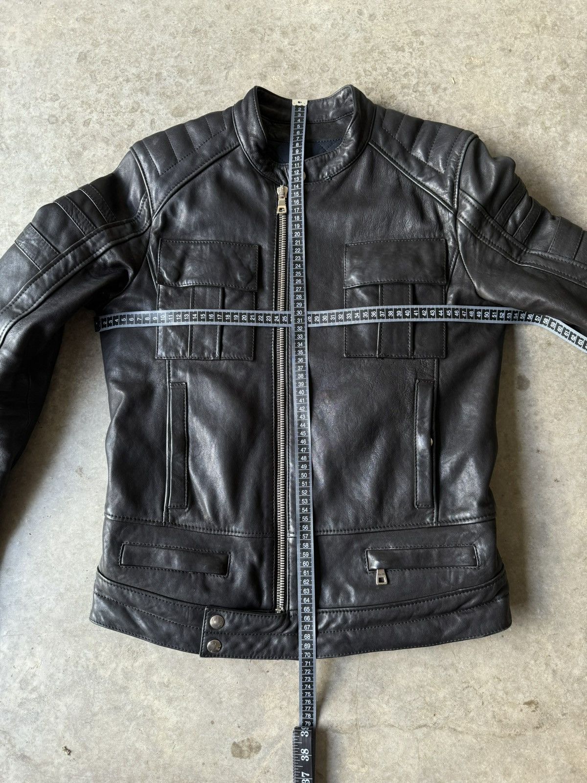 Balmain Balmain FW12 Leather Moto Jacket Size US M / EU 48-50 / 2 - 13 Thumbnail