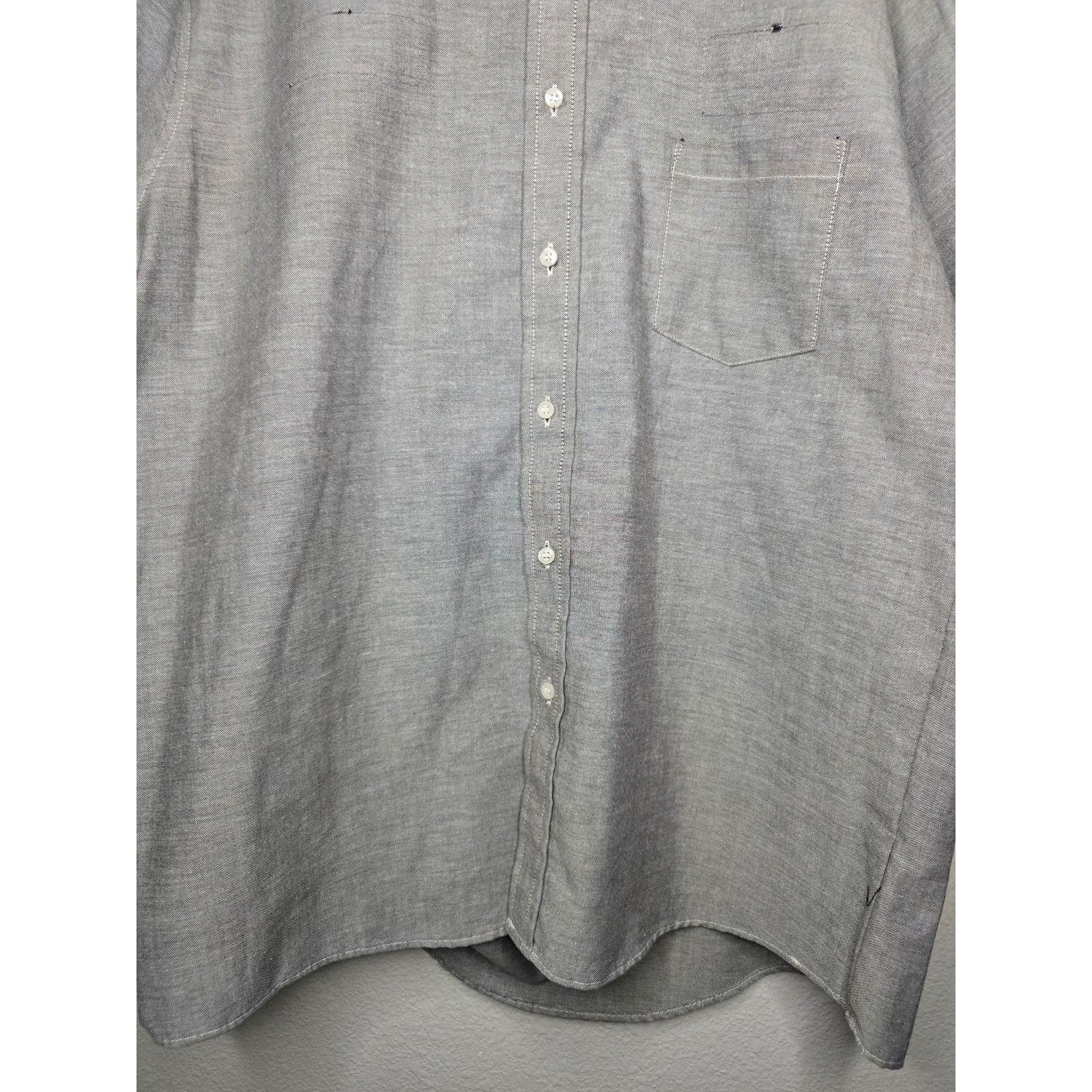Other Red Kap Short Sleeve Button Up Mens 2XL Gray Workwear Shirt Size US XXL / EU 58 / 5 - 4 Thumbnail