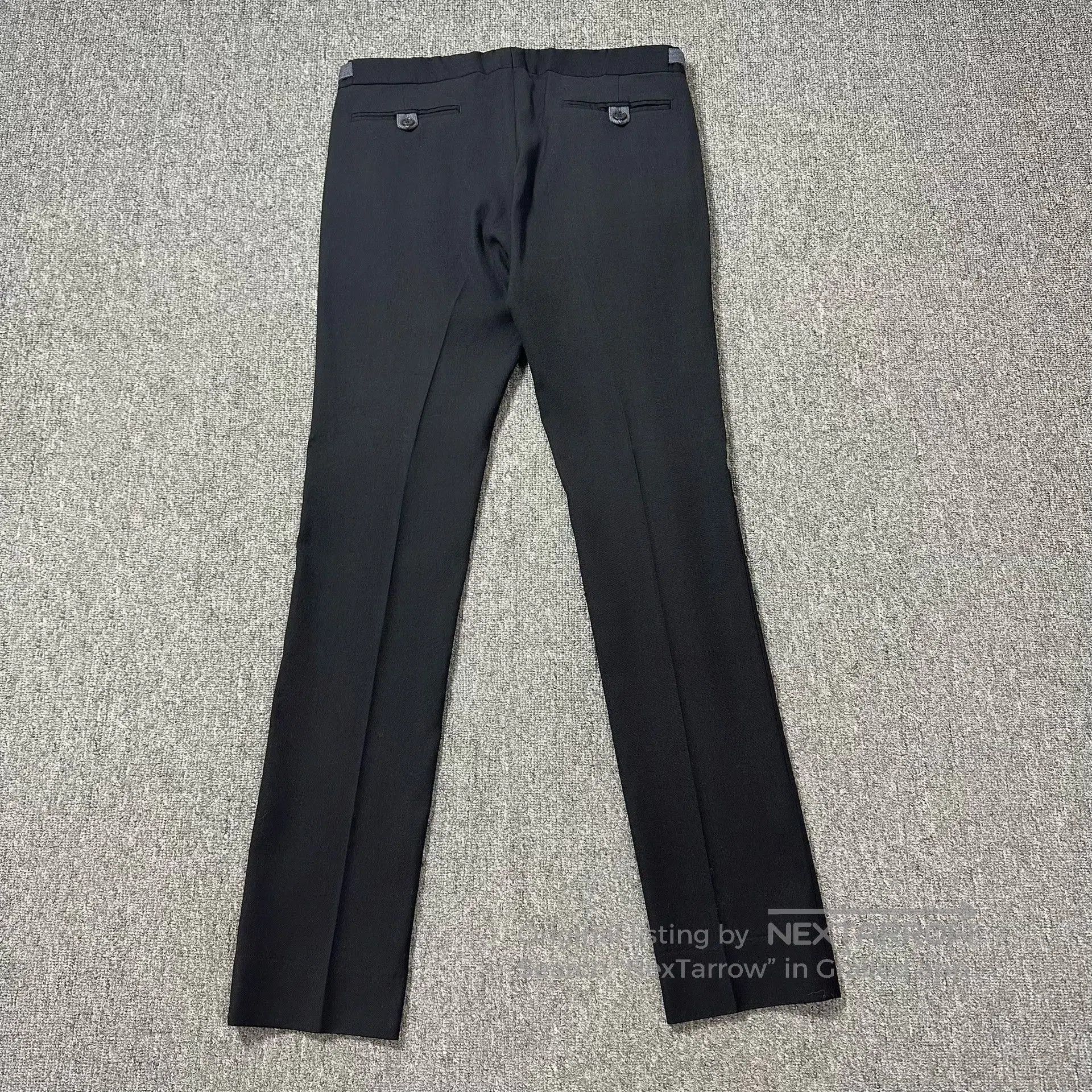 Dior Dior Homme Wool Side-Adjuster Trousers. Size US 30 / EU 46 - 3 Thumbnail