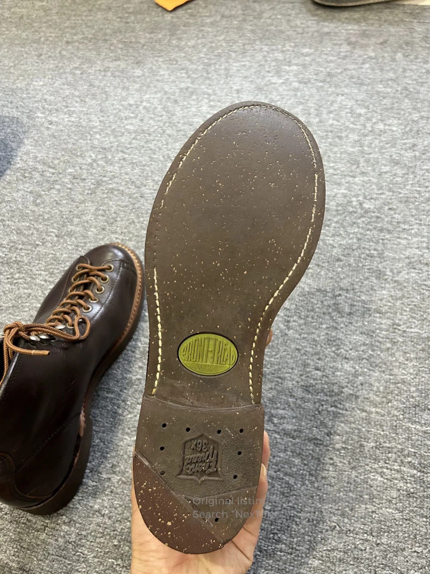 The Real McCoy's Real McCoy Short Boots in Brown. Size US 7.5 / EU 40-41 - 9 Thumbnail