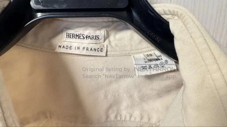 Hermes Hermes Margiela Wool Shirt Size XS / US 0-2 / IT 36-38 - 3 Thumbnail