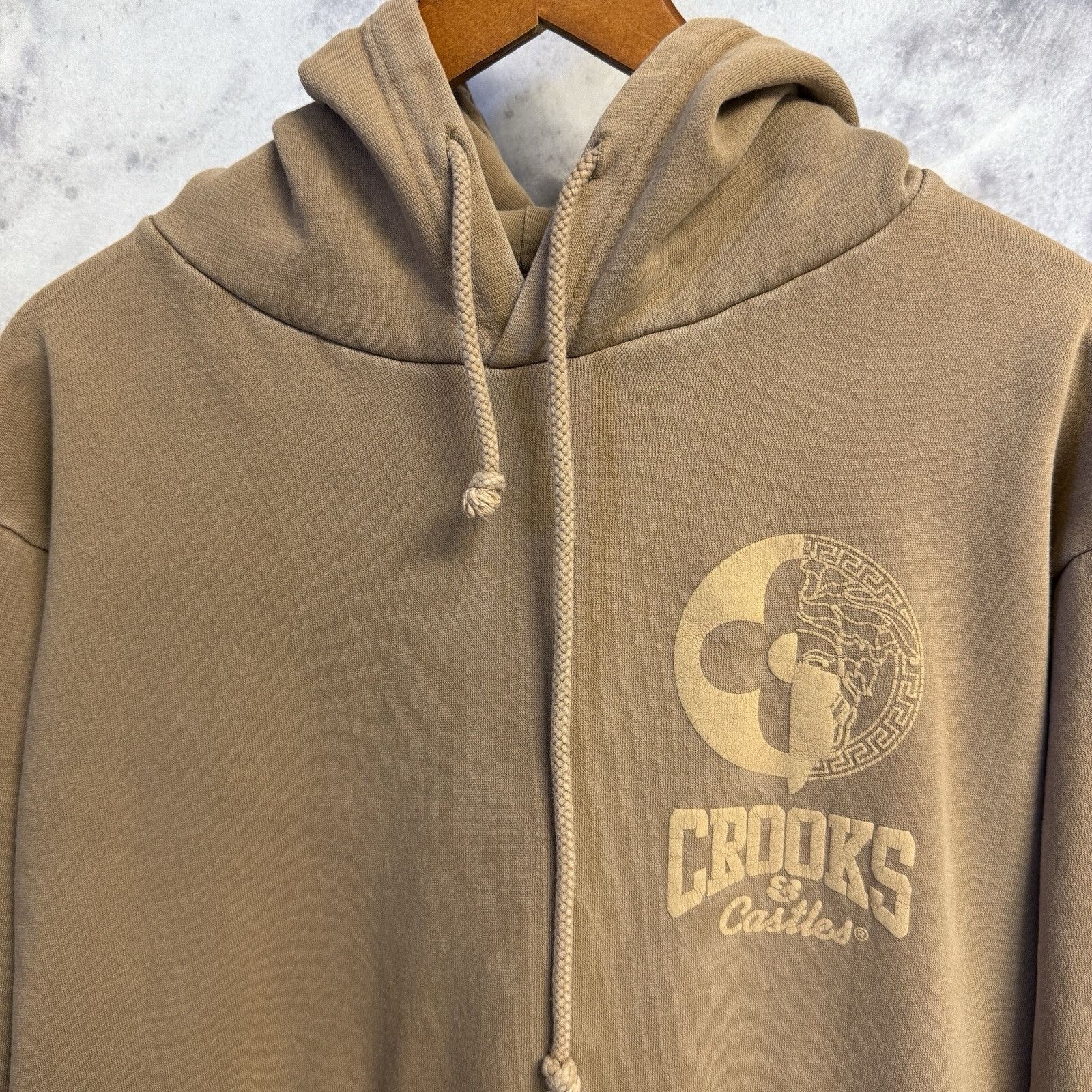 Crooks & Castles Crooks & Castles Hoodie Sweatshirt Mens Medium Brown Size US M / EU 48-50 / 2 - 3 Thumbnail