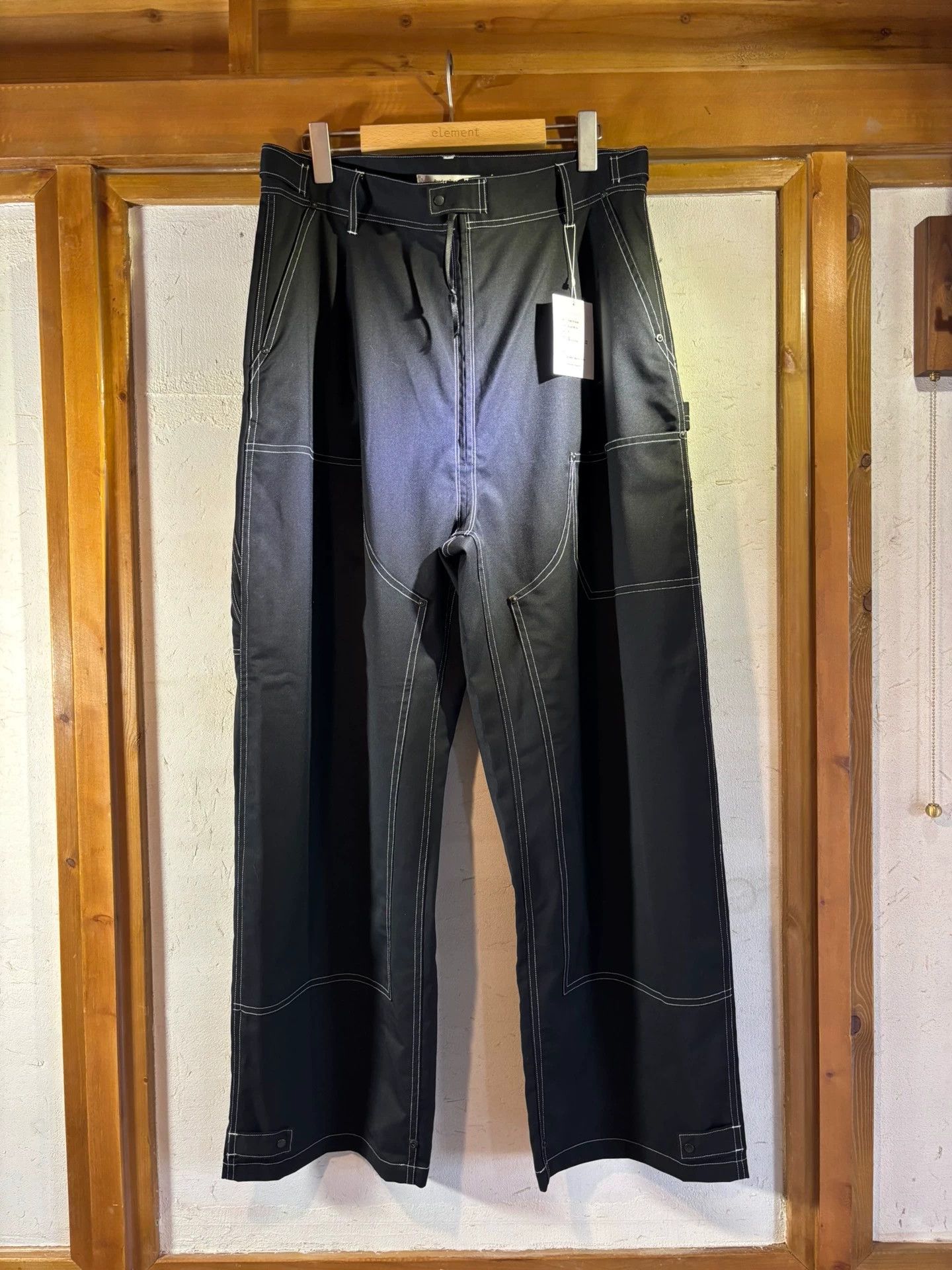Other product twelve 26aw tech wool nylon wide leg work pants Size US 34 / EU 50 - 1 Thumbnail