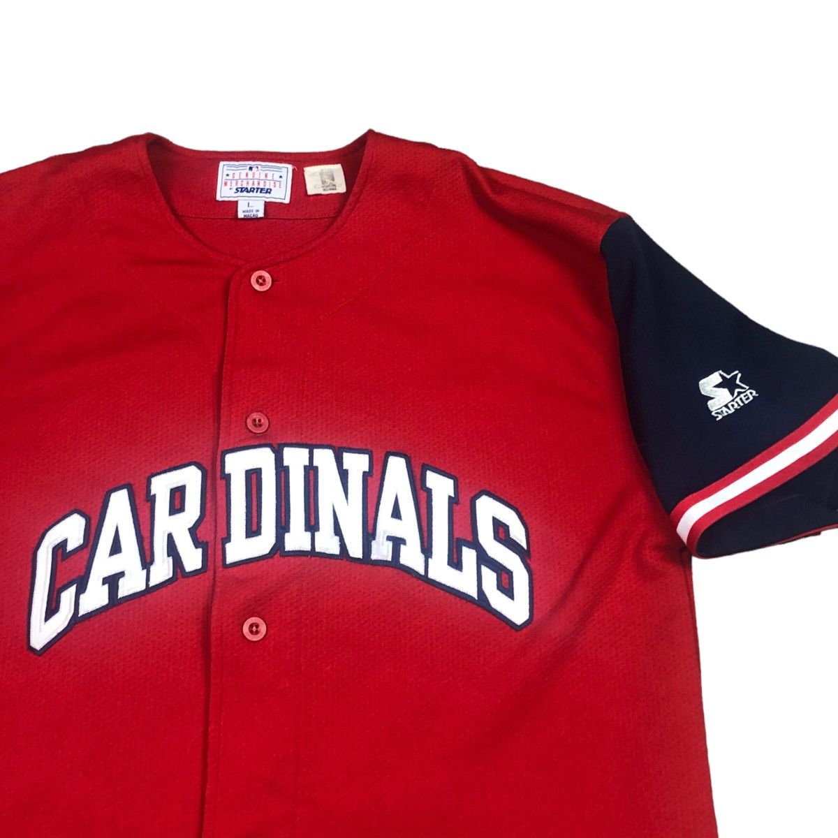 MLB × Starter × Vintage VNTG Starter St. Louis Cardinals Mark McGwire Jersey Large Size US L / EU 52-54 / 3 - 4 Thumbnail