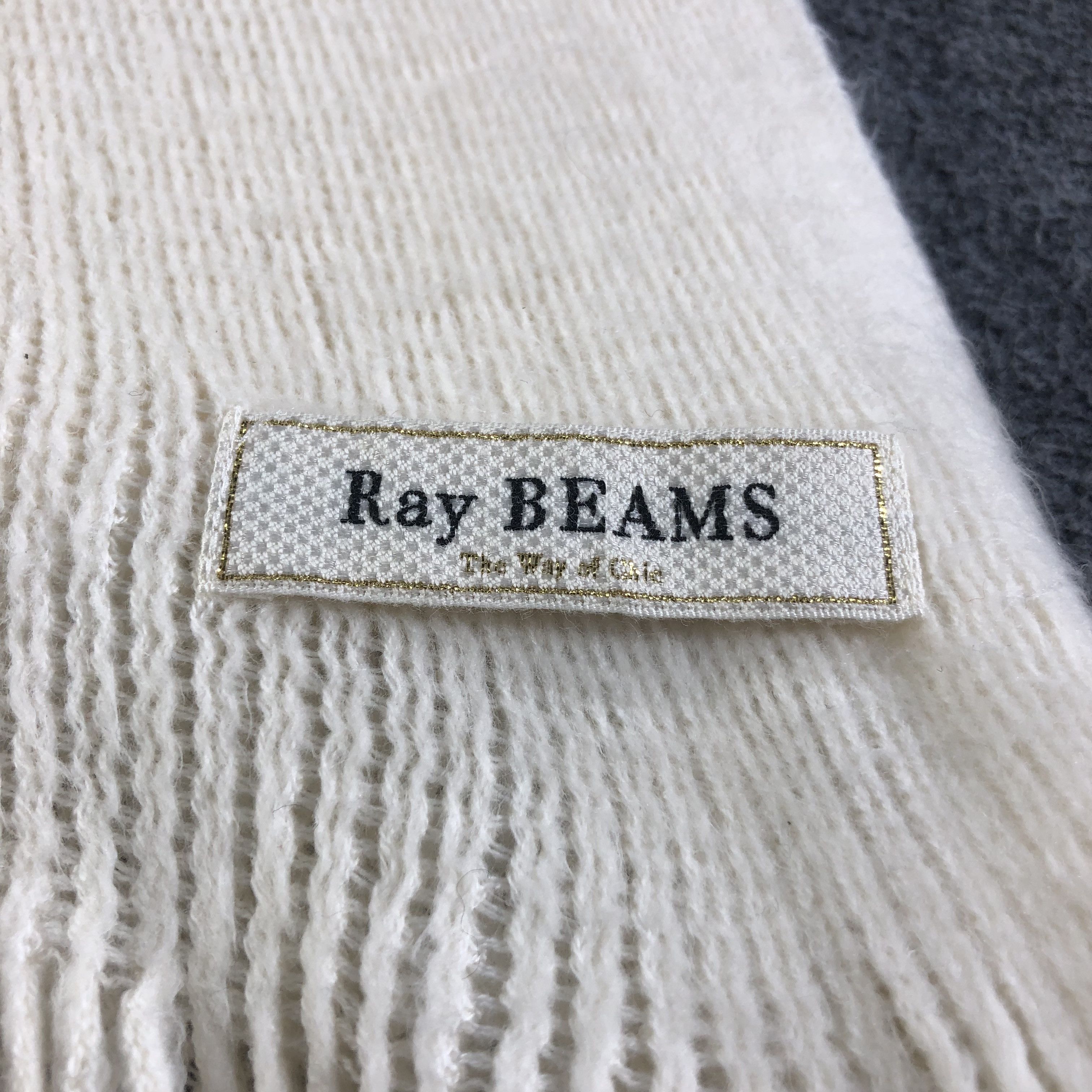 Beams Plus Beams Over Sized Wool Scarf Muffler V1148 Size ONE SIZE - 3 Thumbnail