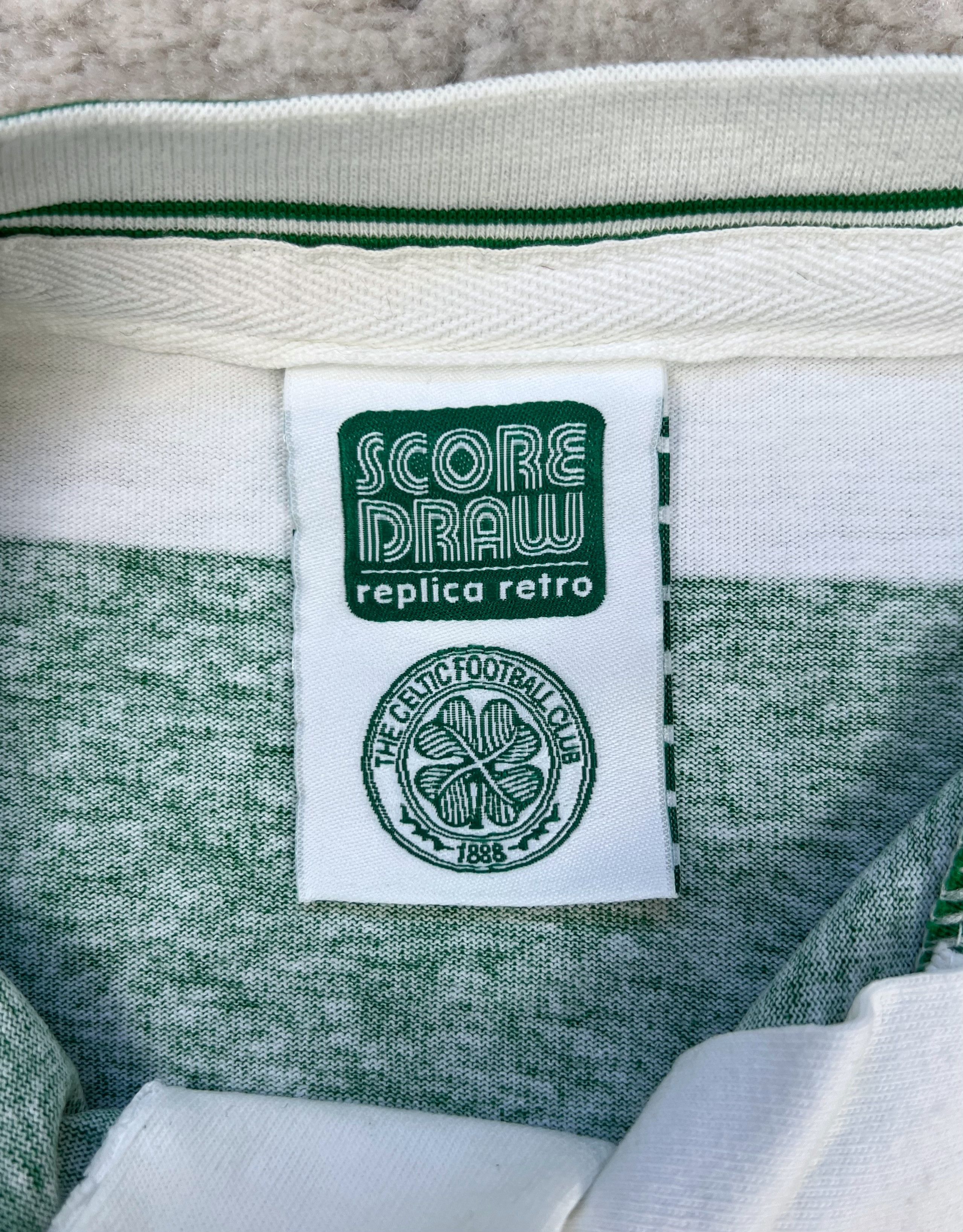 Other Celtic FC 1988 Centenary Retro Cotton T-Shirt Score Draw Size US XL / EU 56 / 4 - 15 Thumbnail