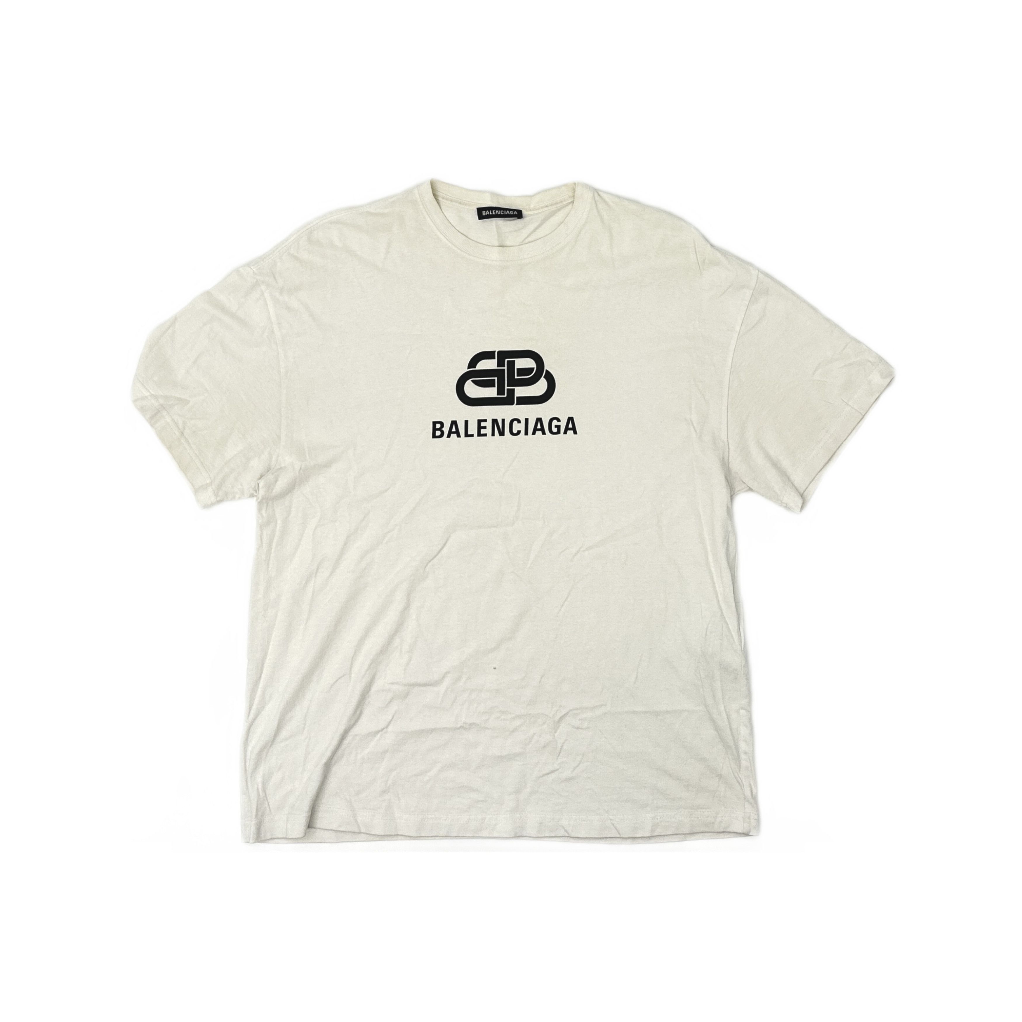Balenciaga Balenciaga BB interlocking interlock logo Tee T shirt