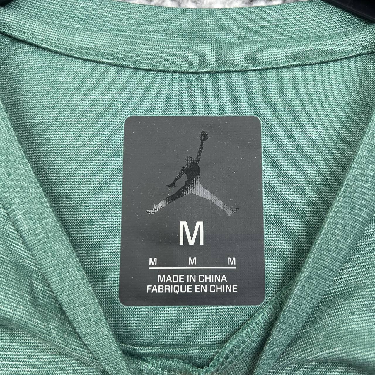 Jordan Brand Air Jordan Shirt Men Medium Green Jumpman Short Sleeve New M Size US M / EU 48-50 / 2 - 4 Thumbnail