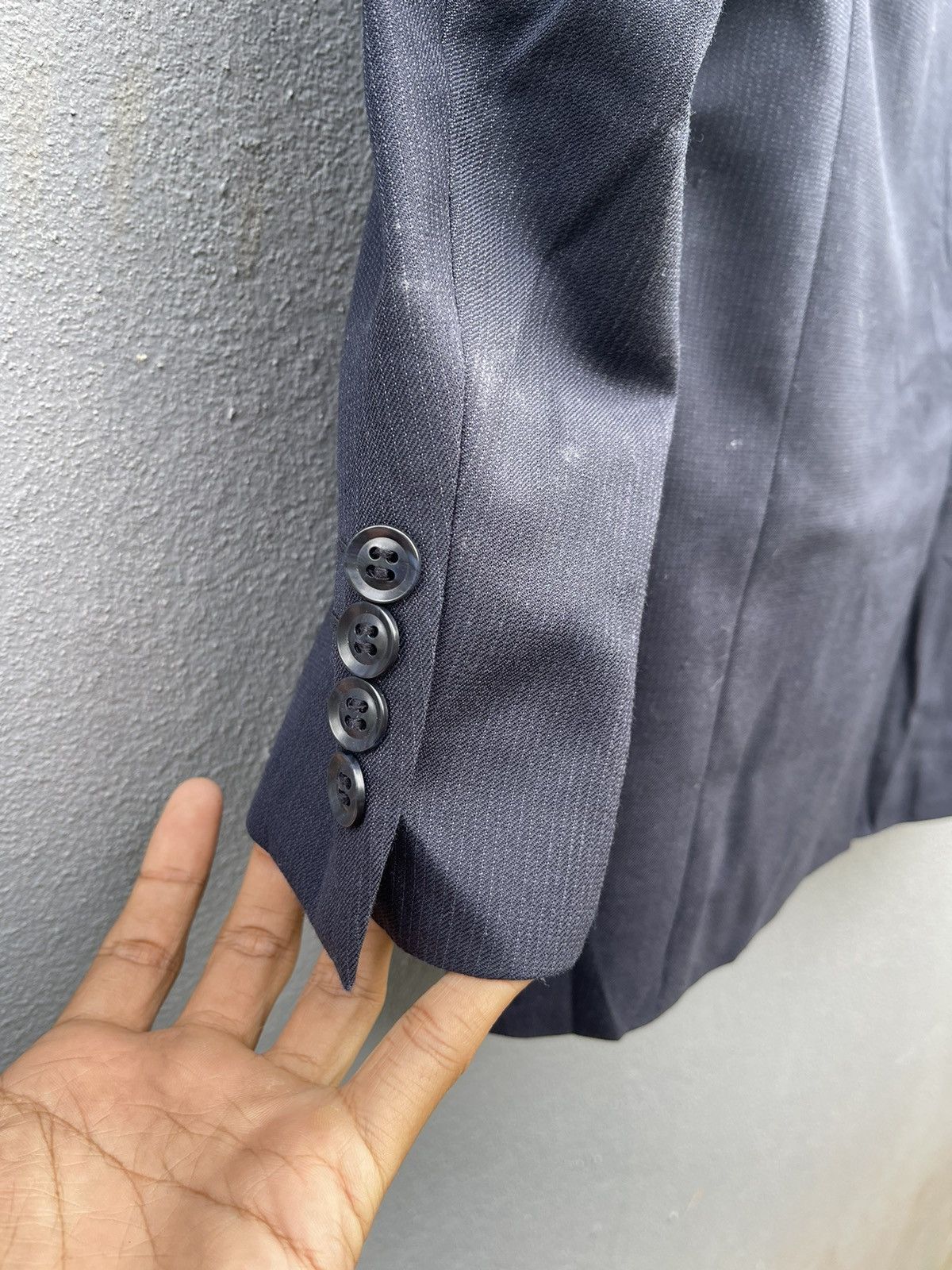 Designer John Pearse London x Konaka Japan Charcoal Gray Blazer Size US M / EU 48-50 / 2 - 12 Thumbnail