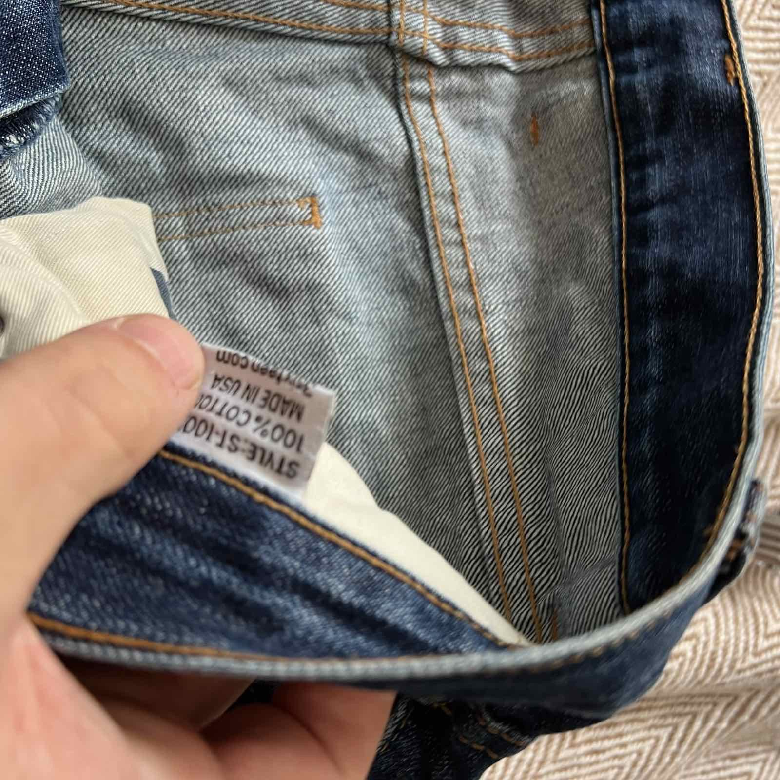 Japanese Brand 3sixteen Selvedge Denim Sz 32 Size US 31 - 8 Thumbnail