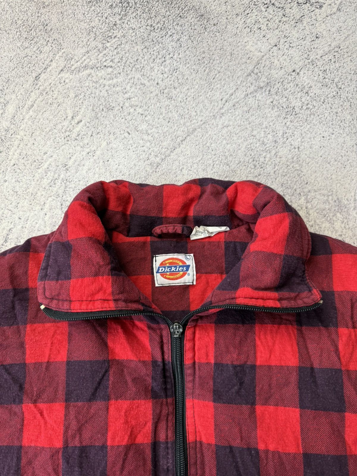 Other Vintage Dickies Plaid Vest RARE size L Size US L / EU 52-54 / 3 - 10 Thumbnail