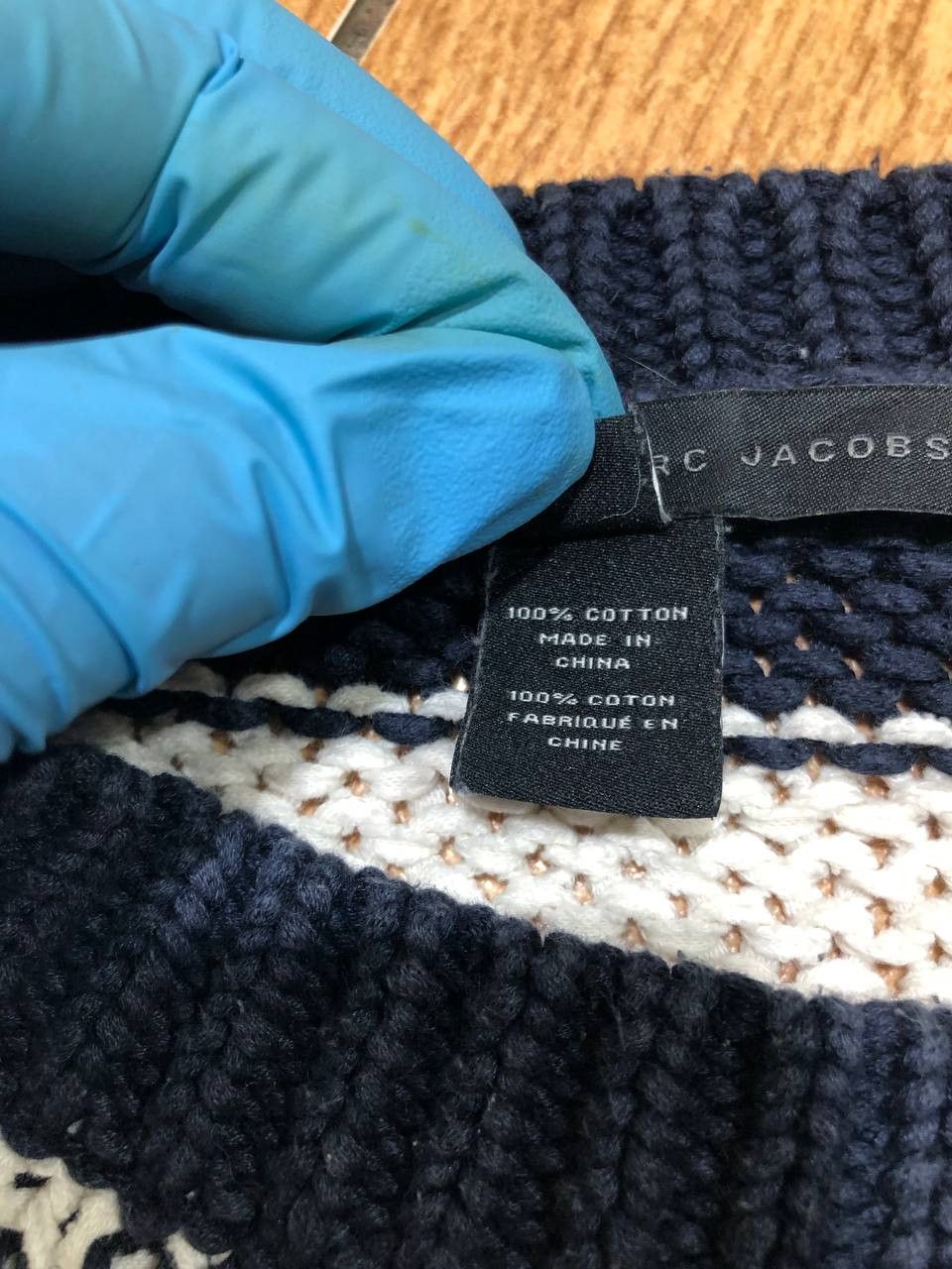 Marc by Marc Jacobs MARC BY MARC JACOBS Jumper Striped Pullover Knitwear Size XL / US 12-14 / IT 48-50 - 3 Thumbnail