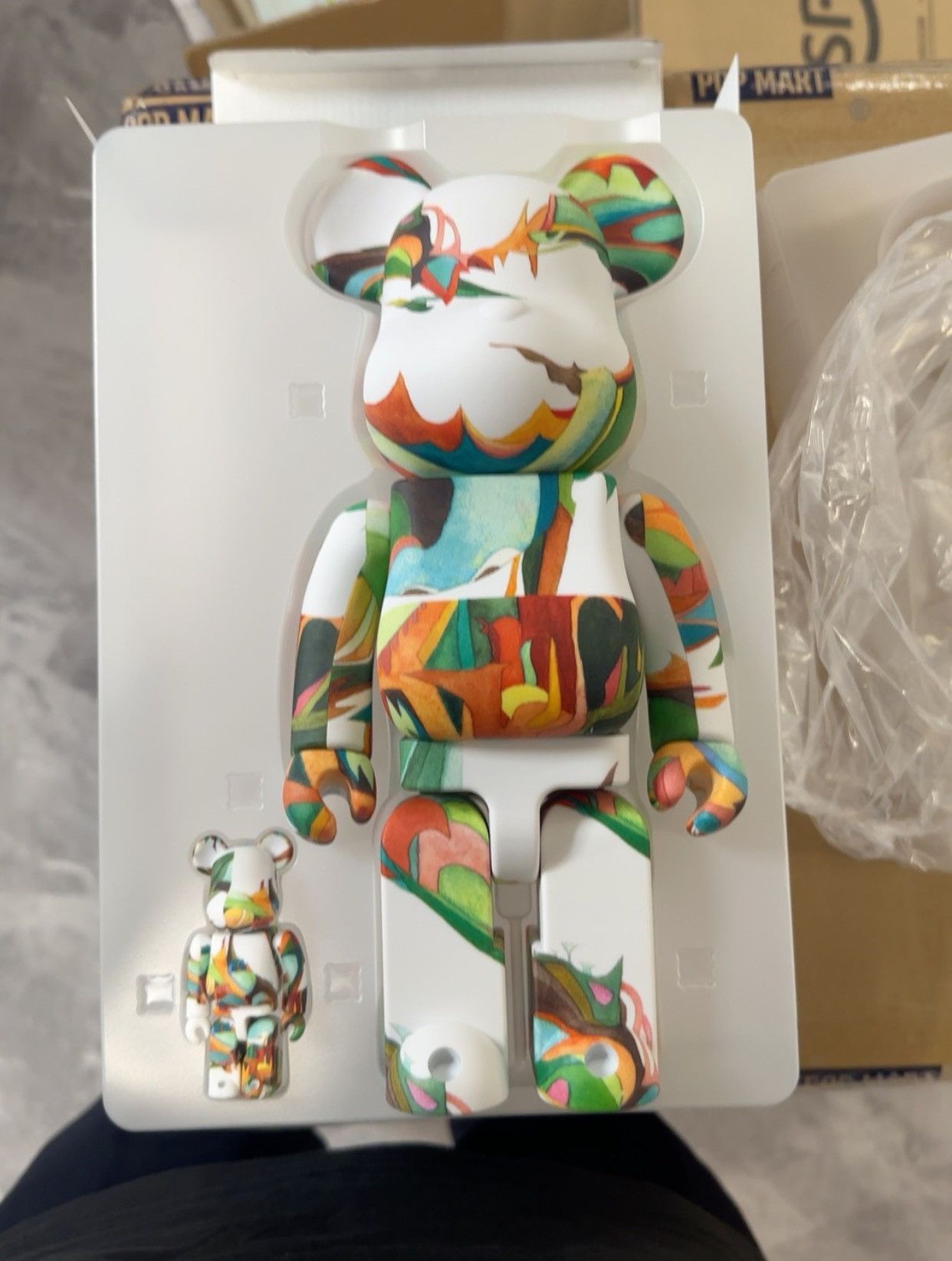 Japanese Brand × Medicom Toy Bearbrick Nujabes (Metaphorical Music) 100% & 400% Set Size ONE SIZE - 3 Thumbnail