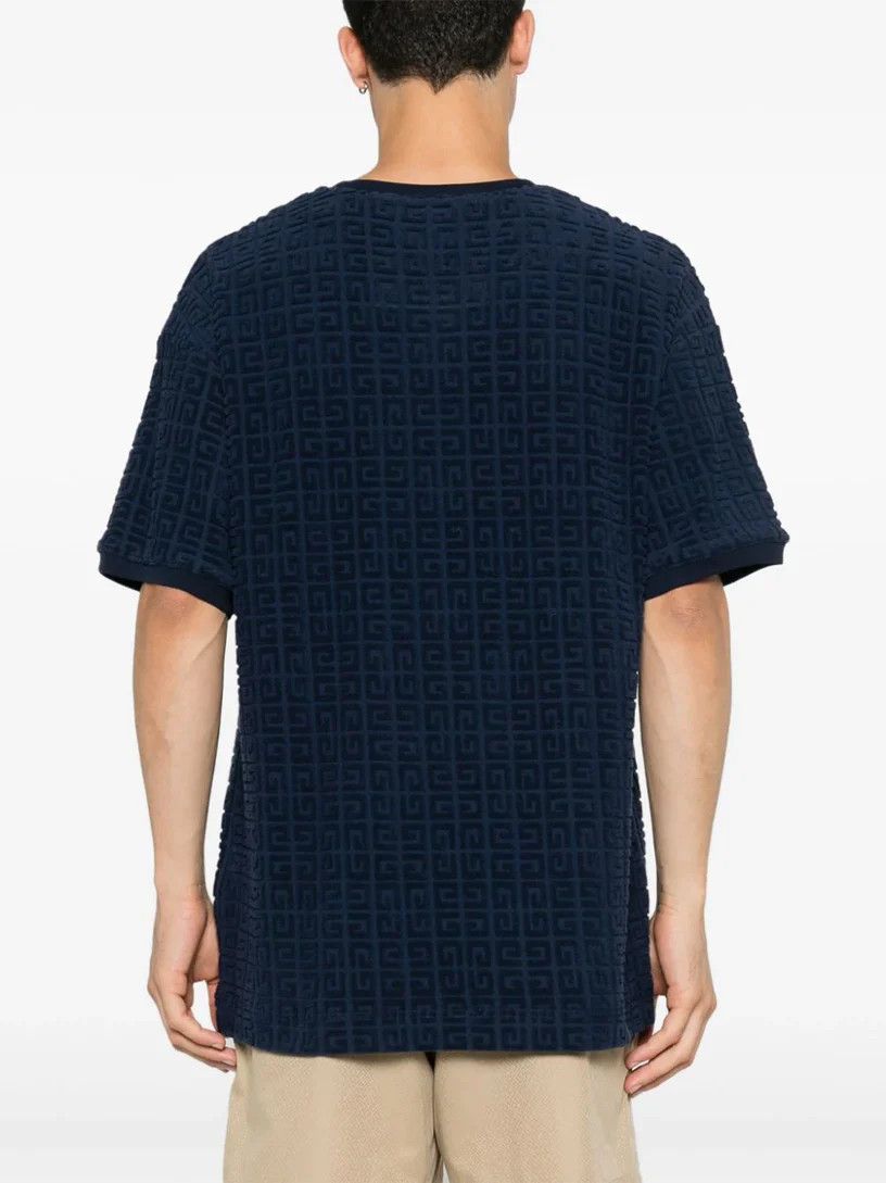 Givenchy oc11z0725 T-Shirt in Navy Size US L / EU 52-54 / 3 - 3 Thumbnail