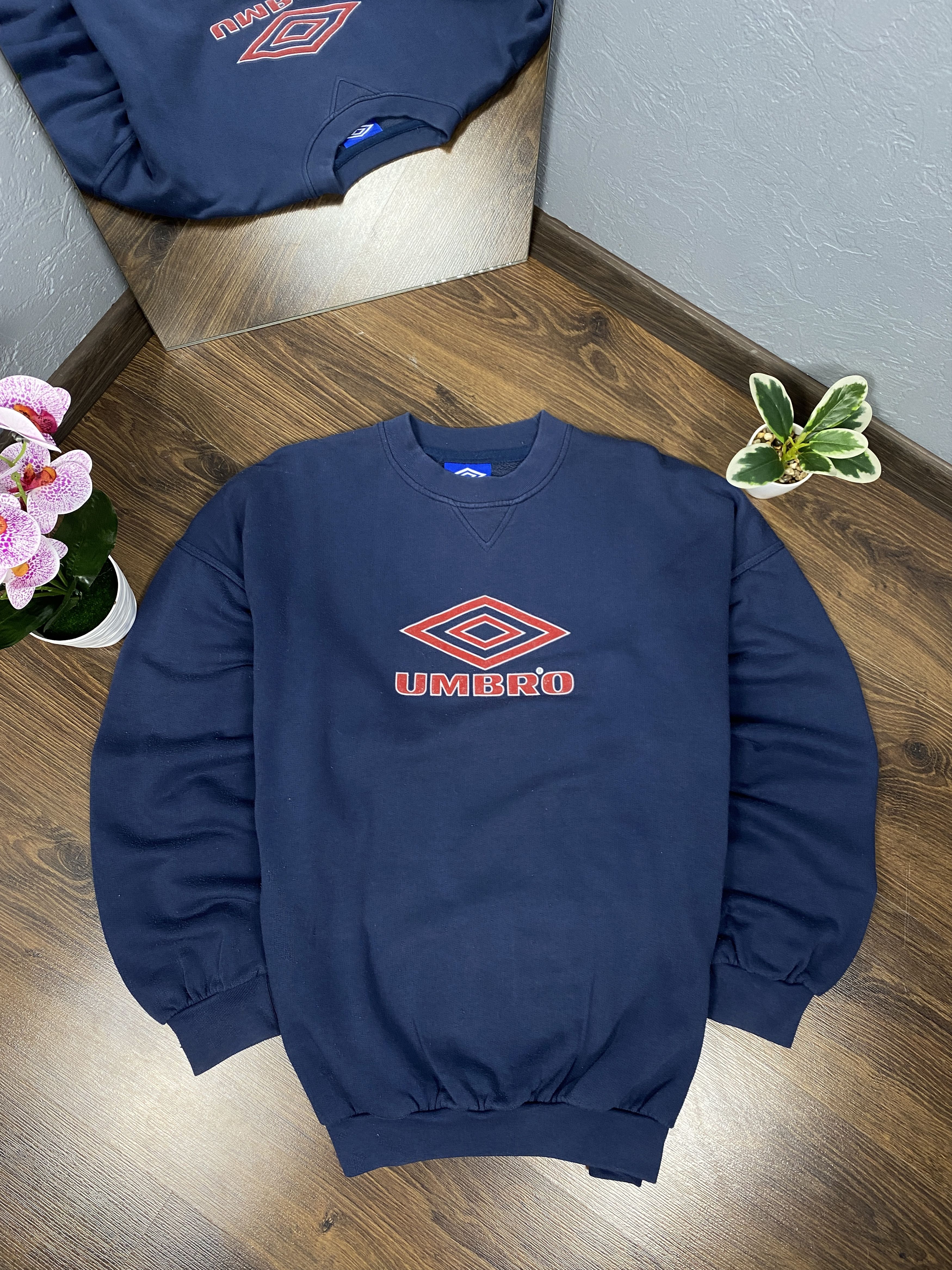 Umbro × Vintage Umbro vintage big logo sweatshirt Size US XL / EU 56 / 4 - 1 Thumbnail