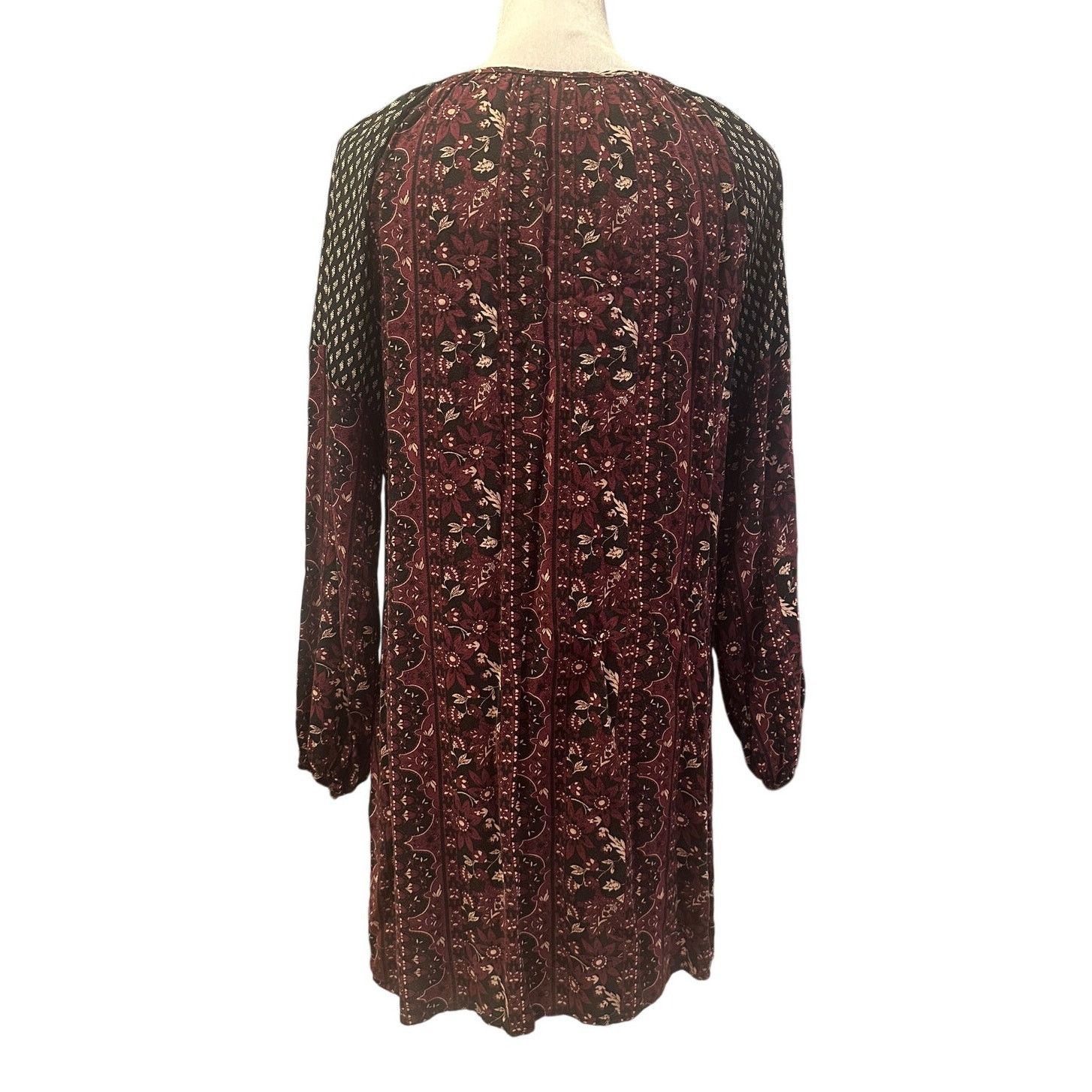 Other Dina Be Women's Long sleeve Boho Geometric Pattern Mini S Size S / US 4 / IT 40 - 4 Thumbnail