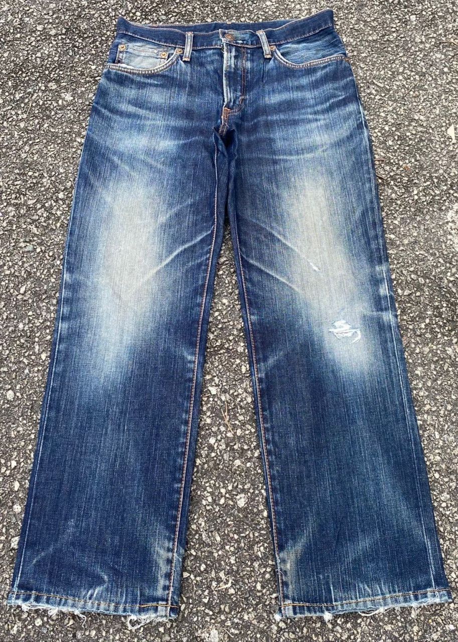 Edwin Vintage Edwin Distressed Denim Size US 31 - 1 Thumbnail