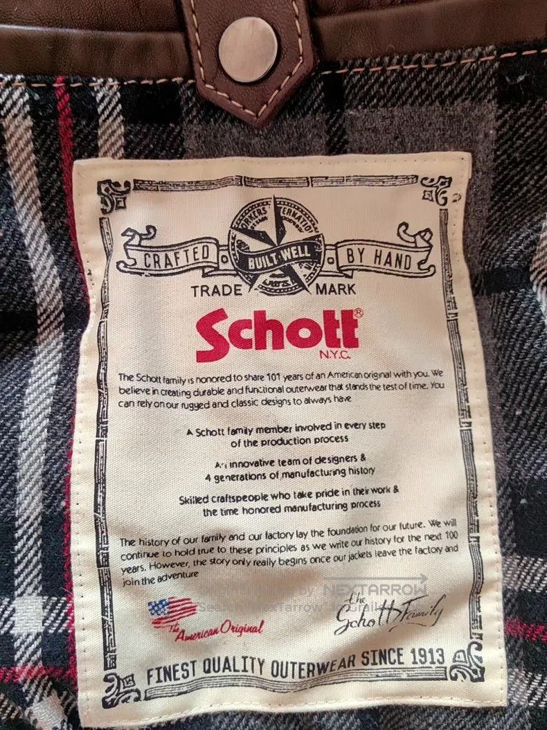 Schott Schott G1 jacket Size US XL / EU 56 / 4 - 7 Thumbnail