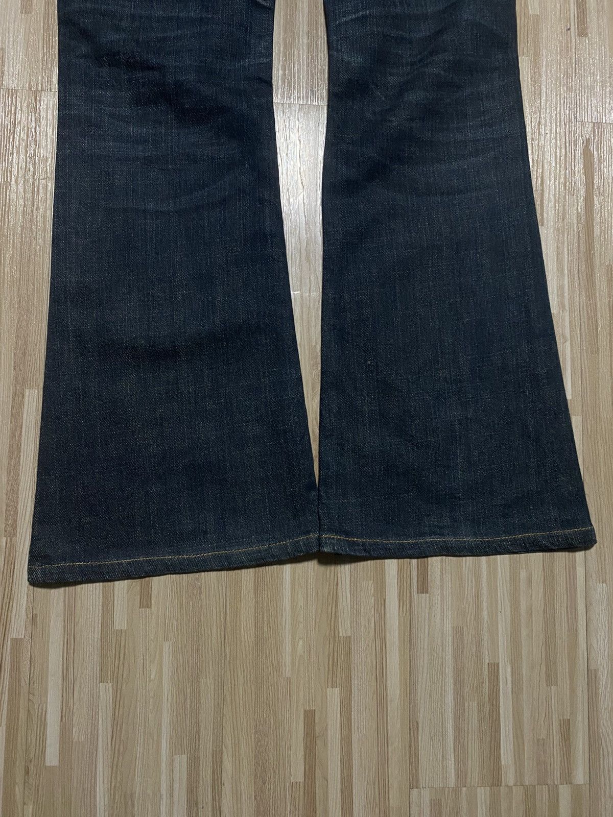 Japanese Brand 💥Denim Bootcut Bushpants💥 Size US 28 / EU 44 - 12 Thumbnail
