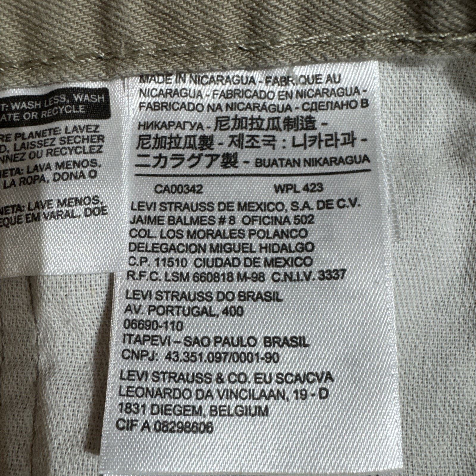 Levi's Vintage Y2K Levis 550 Pants Men 40x32 Streetwear Relaxed Size US 37 - 8 Thumbnail