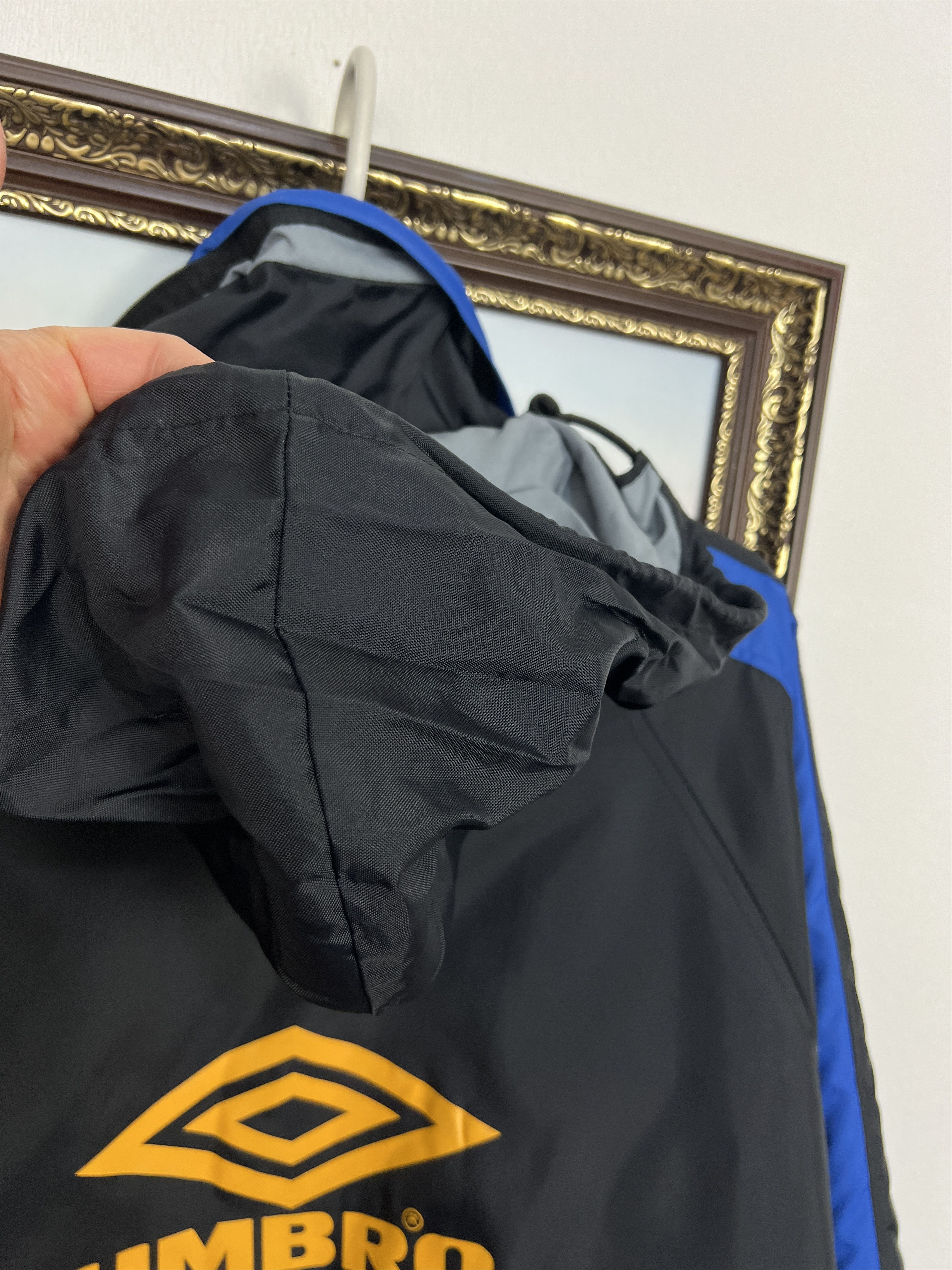Umbro Vintage 90's Inter Milan Ronaldo Football Jacket Bench Coat Size US L / EU 52-54 / 3 - 10 Thumbnail