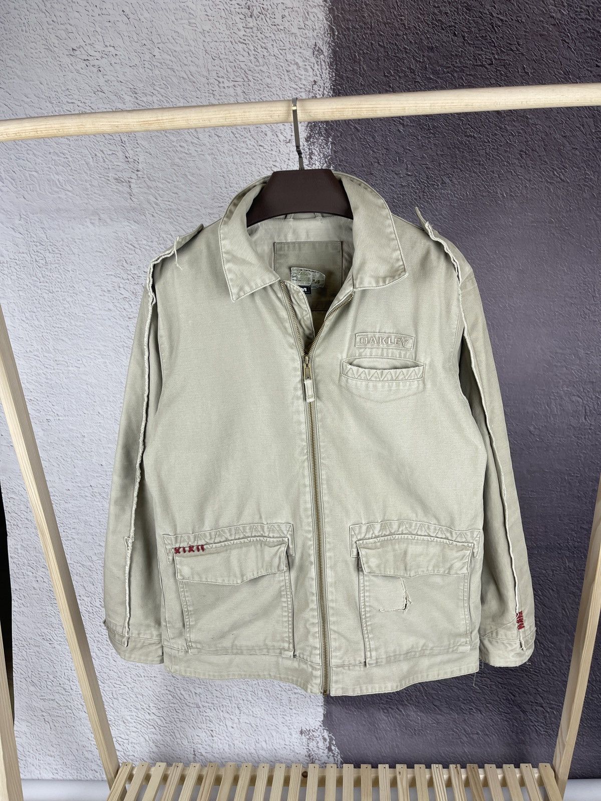 Oakley Oakley vintage y2k FA2005 forces military big logo jacket Size US M / EU 48-50 / 2 - 3 Thumbnail
