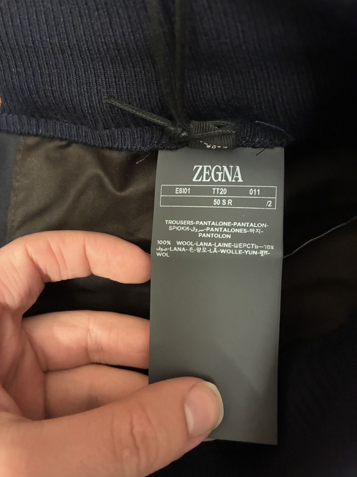 Ermenegildo Zegna Zegna wool high performance joggers size 46/small/w30-32 Size US 30 / EU 46 - 9 Thumbnail