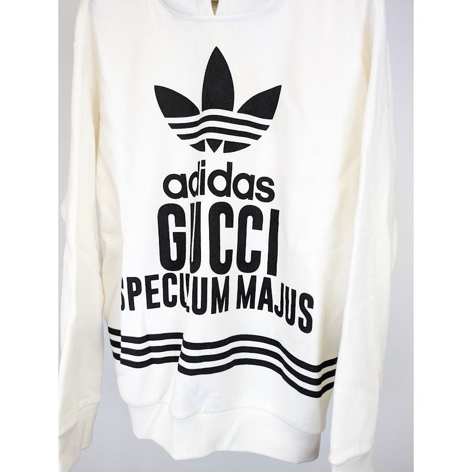 Adidas × Gucci o1rshd1 Hoodie in White Size US XS / EU 42 / 0 - 6 Thumbnail