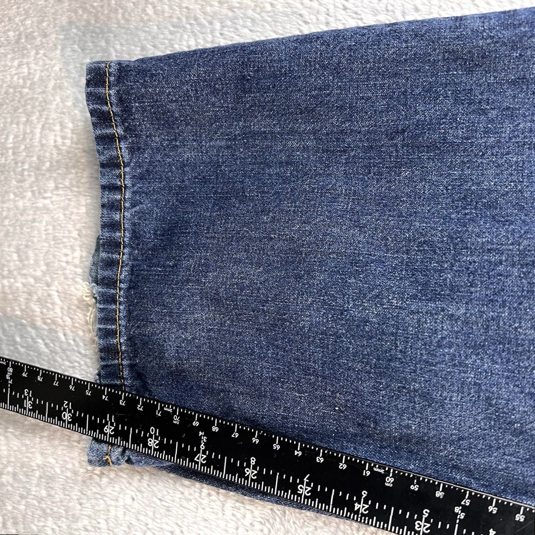 Levi's VINTAGE Levi's Jeans 569 Men 33x32 Blue Distressed Straight Denim 500 Series Regular Size US 33 - 5 Thumbnail