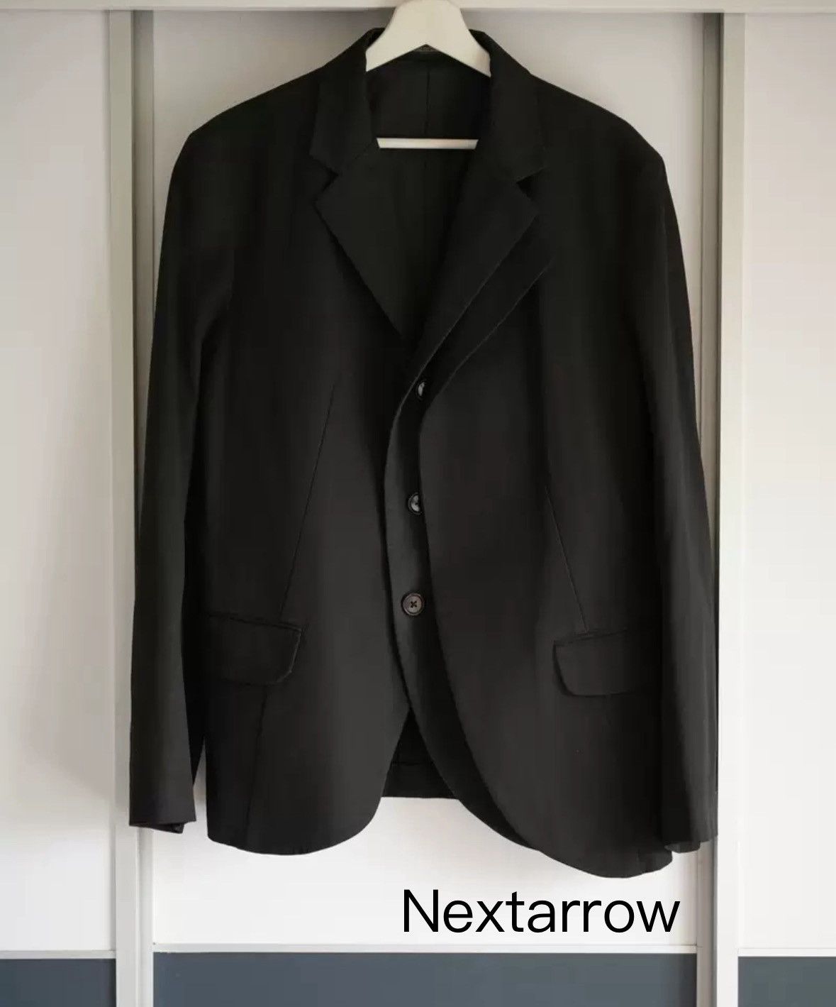 Yohji Yamamoto Yohji Yamamoto 07ss asymmetrical double suit 2412-Nextarrow Size US L / EU 52-54 / 3 - 1 Thumbnail