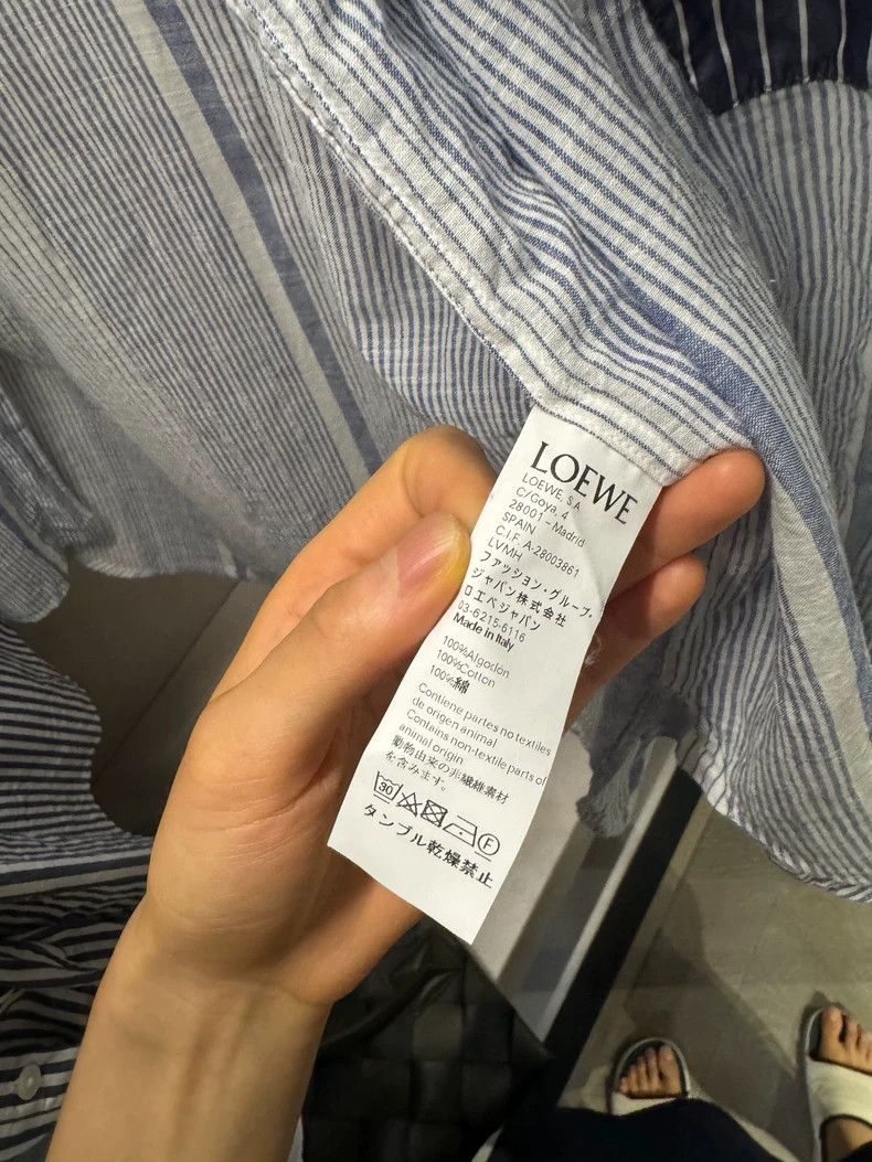 Loewe Loewe Thin striped shirt Size S / US 4 / IT 40 - 2 Thumbnail