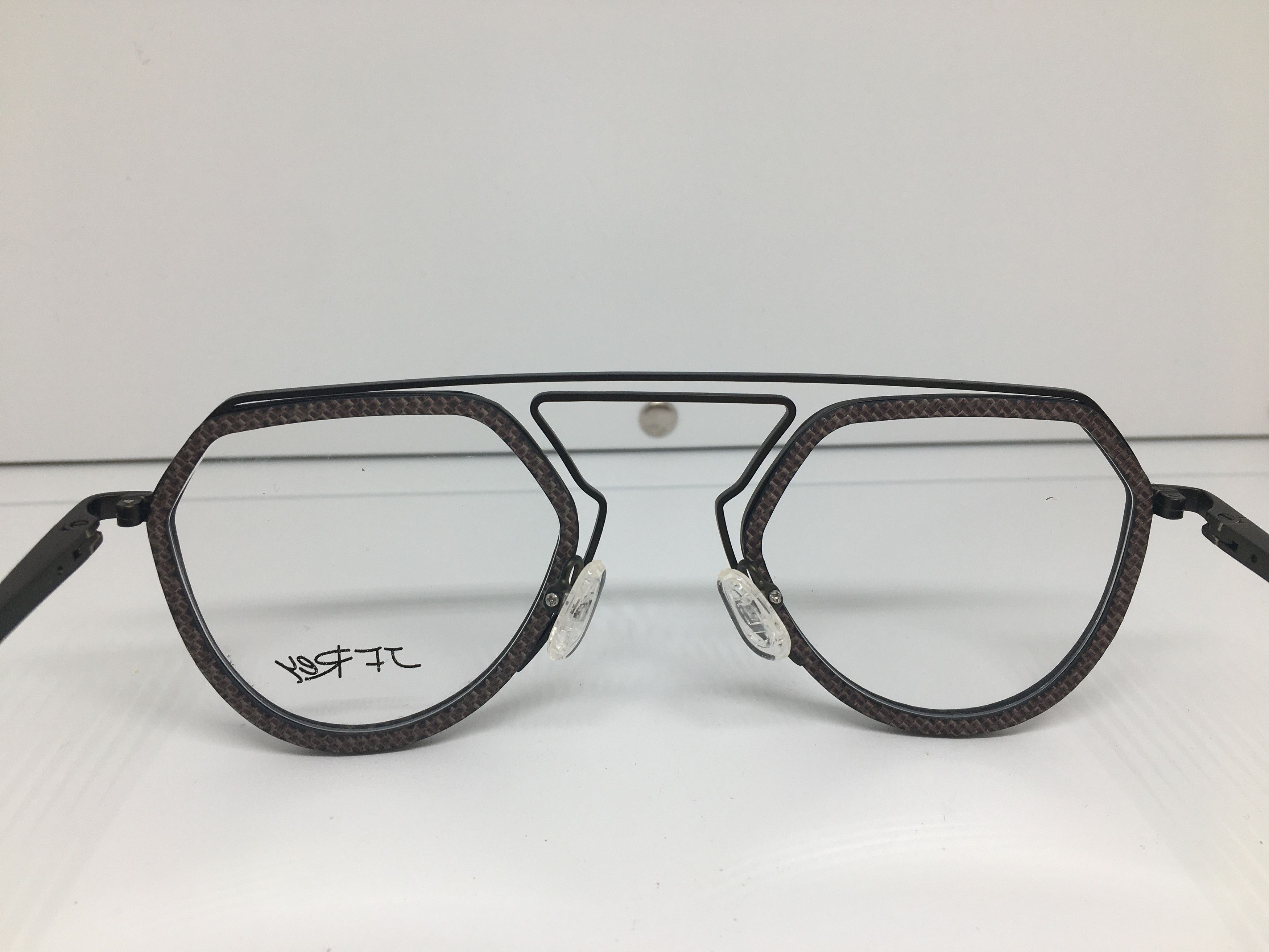 J.F. REY JFREY Aviator Eyeglasses Frame Size ONE SIZE - 5 Thumbnail