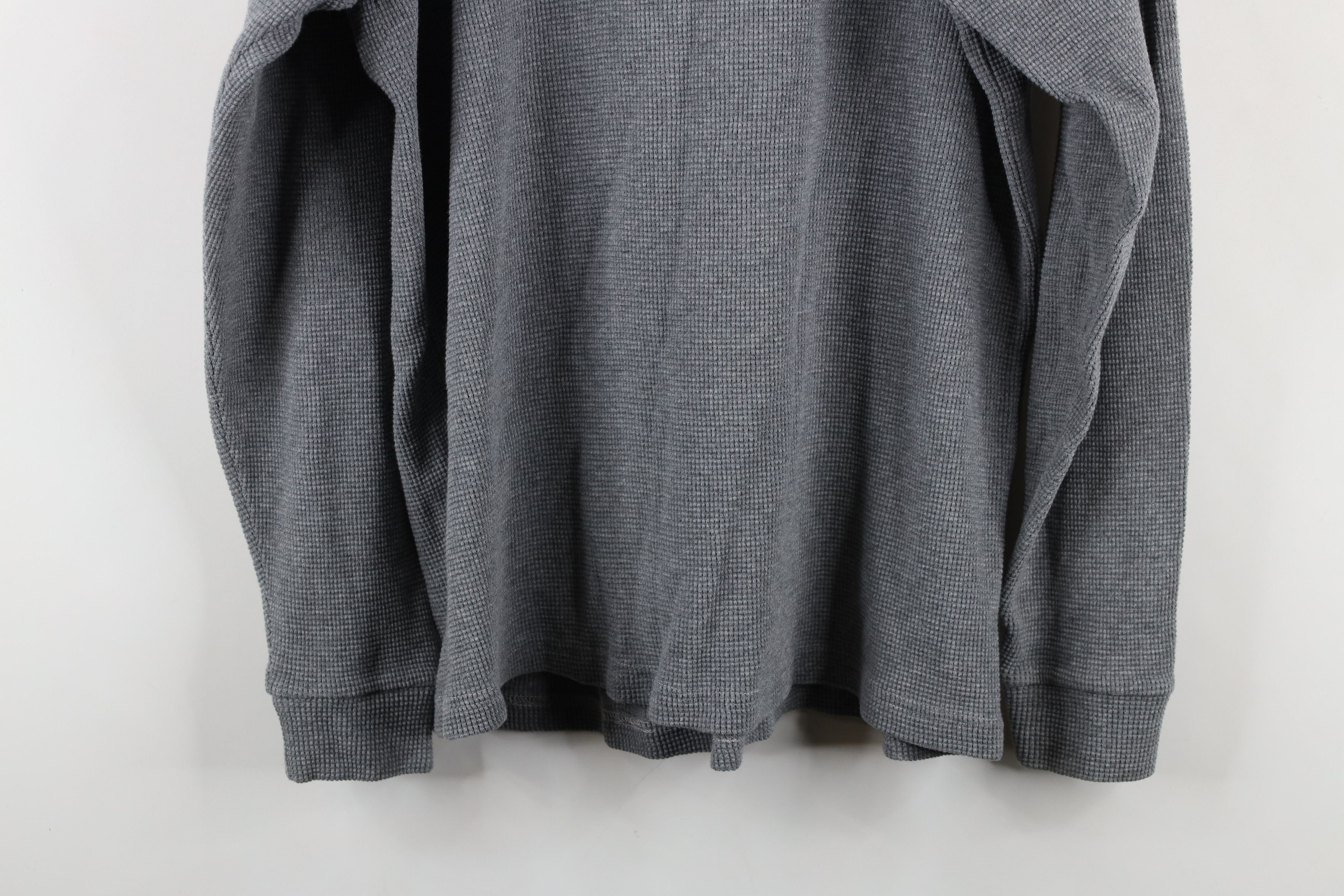 Vintage Vintage 90s Streetwear Knit Long Sleeve Henley T-Shirt Size US XL / EU 56 / 4 - 11 Thumbnail