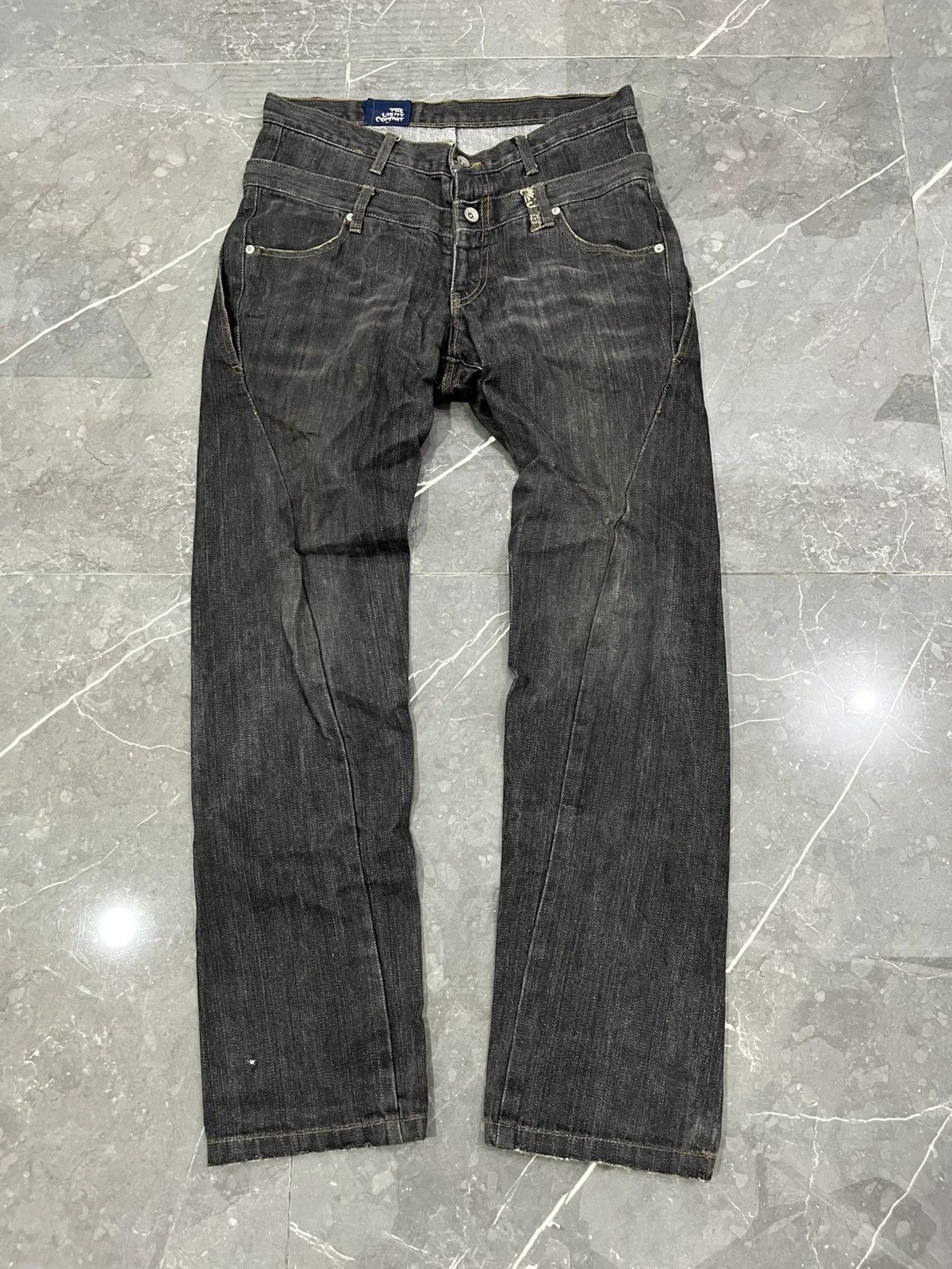 PPFM Tuc PPFM DOUBLE WAIST JEANS ARCHIVE Size US 32 / EU 48 - 1 Thumbnail