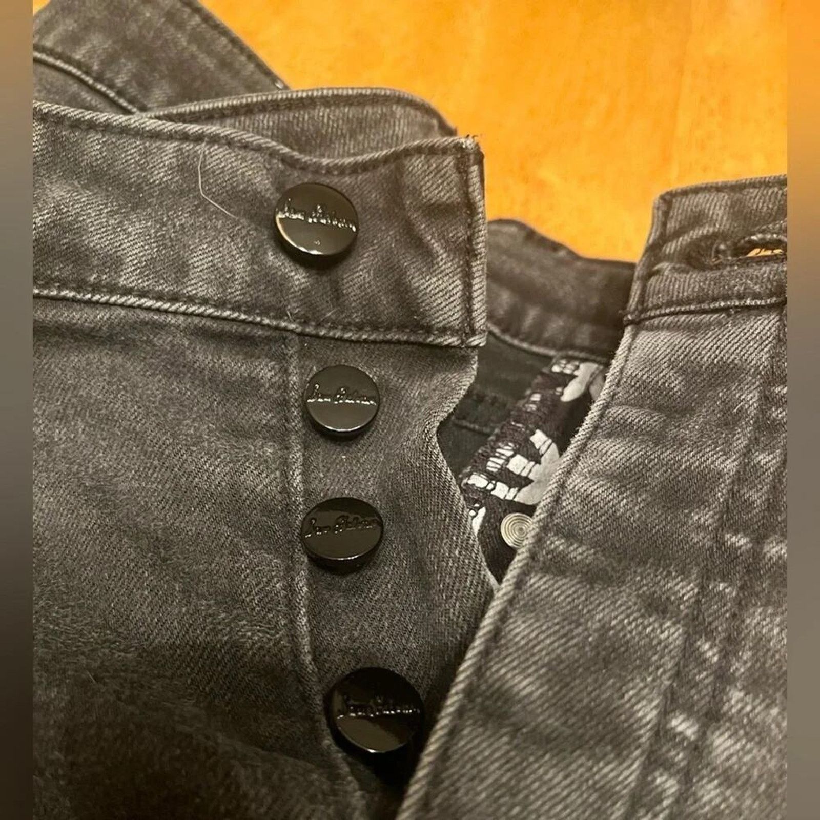 Sam Edelman Sam Edelman The Stiletto Straight black jeans, size 29. Size 29" - 5 Thumbnail