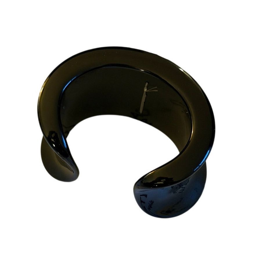 Other Angela Caputi Black-Green Elephant Detail Resin Bangle Size ONE SIZE - 3 Thumbnail