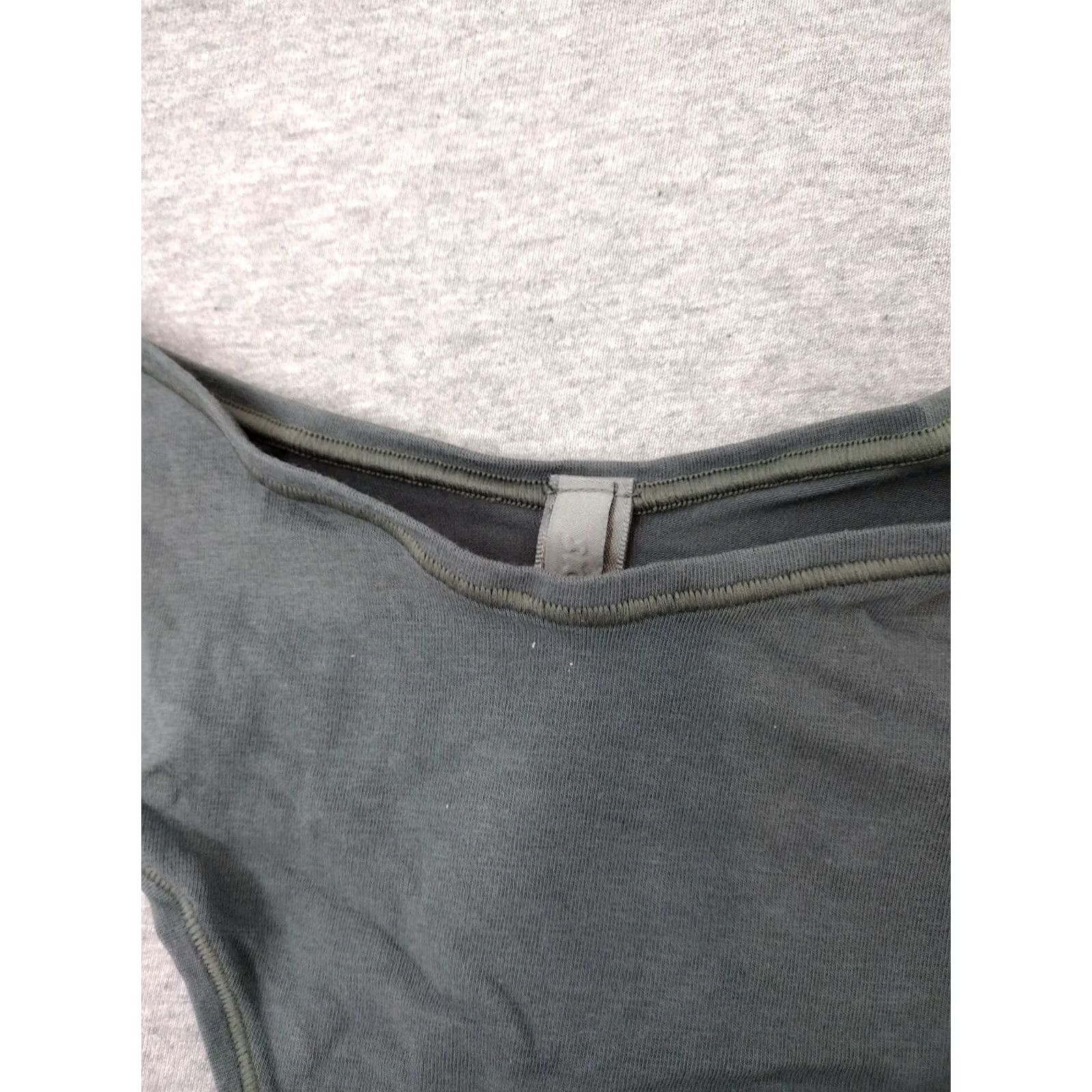 SKIMS Skims Womens Cotton Jersey Dipped Thong Color Deep Sea Size 4X PN-DTH-0271 Size XXL / US 16-18 / IT 52-54 - 7 Thumbnail