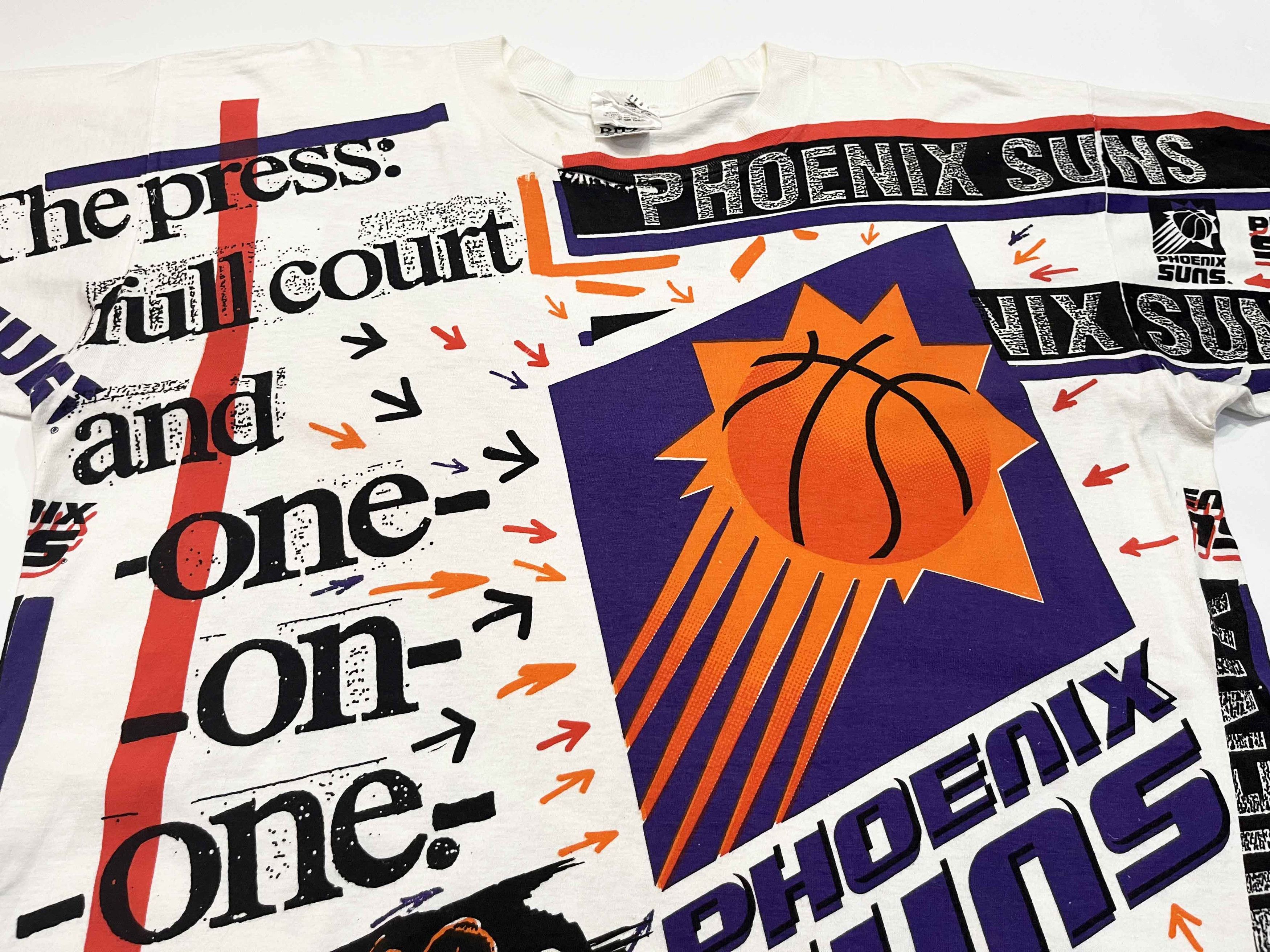 Vintage Vintage Magic Johnson T's NBA Phoenix Suns AOP T-Shirt Size US L / EU 52-54 / 3 - 2 Thumbnail
