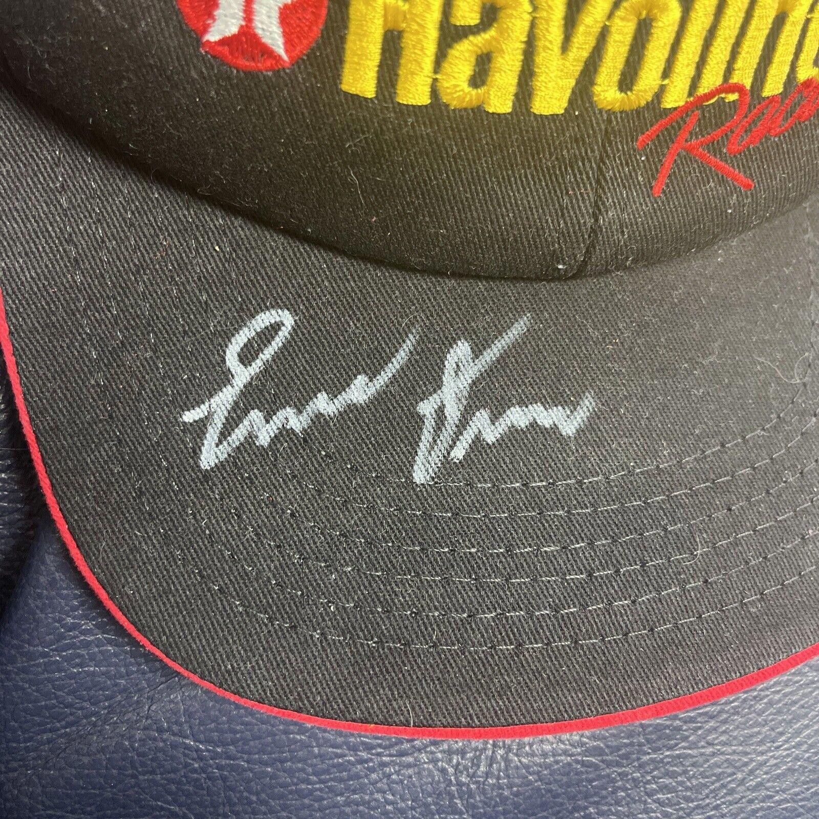 Designer Ernie Irvan - SIGNED Havoline Racing Hat - Curated Size ONE SIZE - 2 Thumbnail