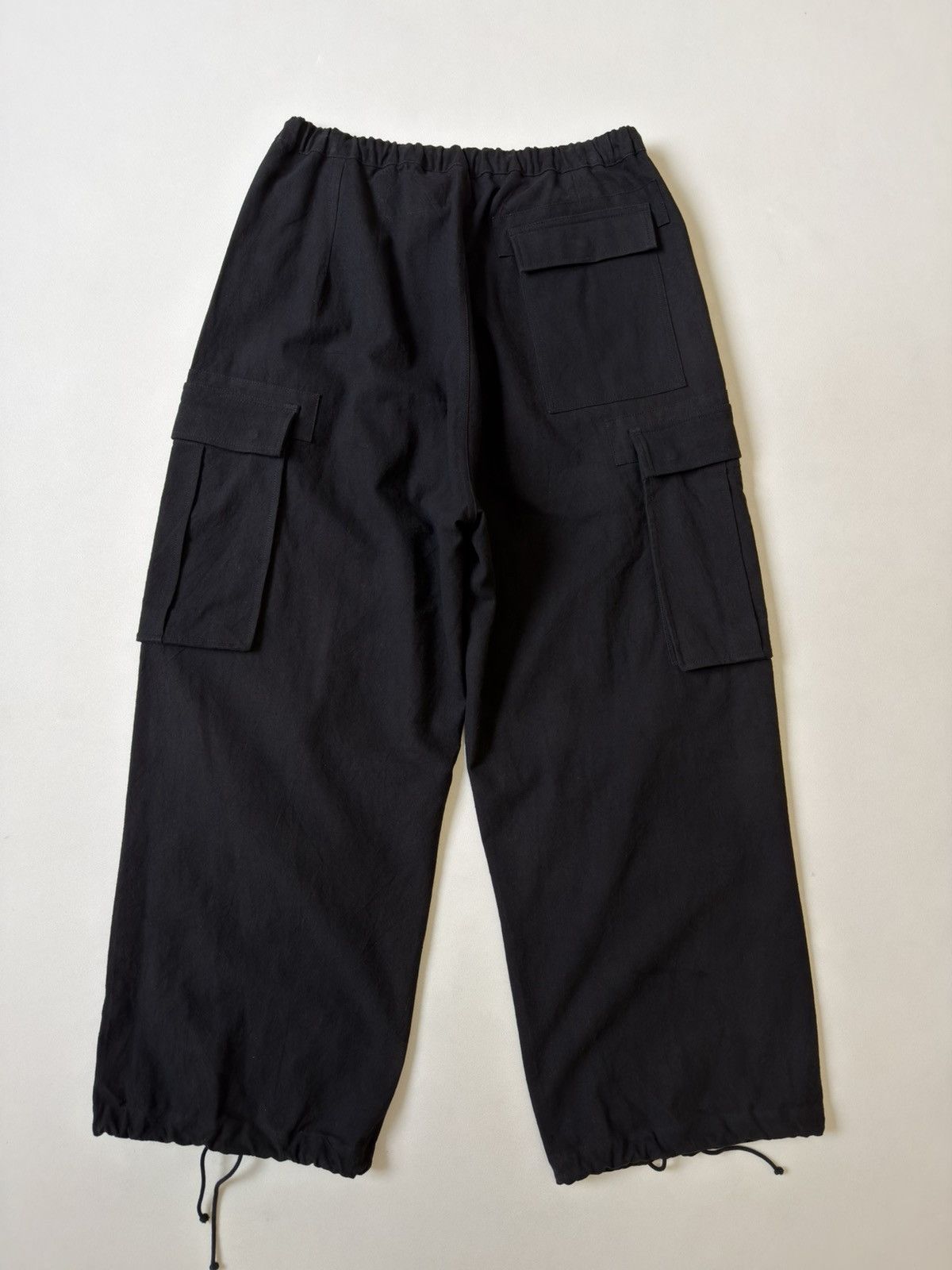 Story Mfg. Black Wide Leg ‘Paco’ Cargo Pants Size US 36 / EU 52 - 13 Thumbnail