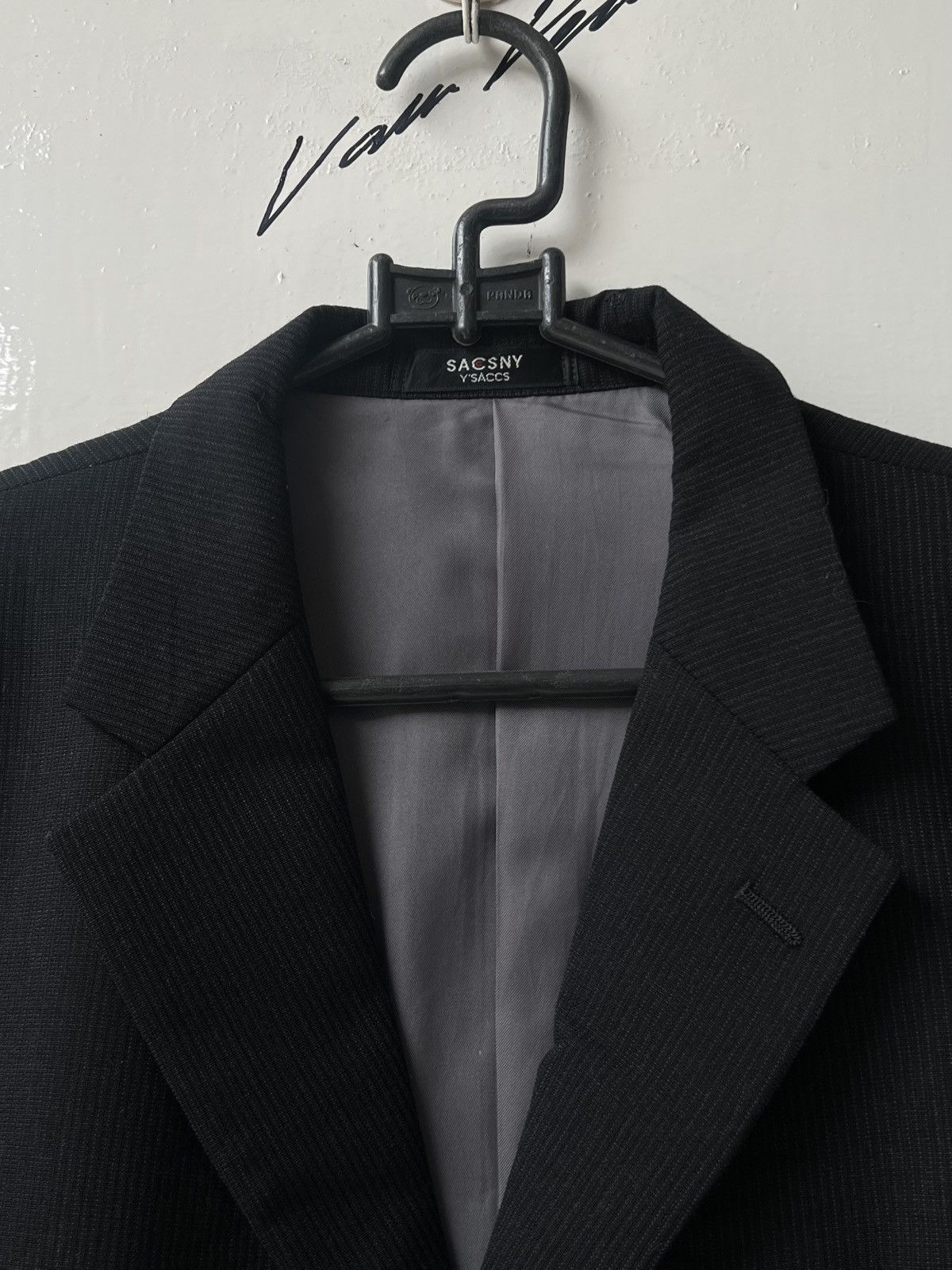 Yohji Yamamoto SACSNY Y’SACCS Yohji Yamamoto Striped Suit Size US S / EU 44-46 / 1 - 5 Thumbnail