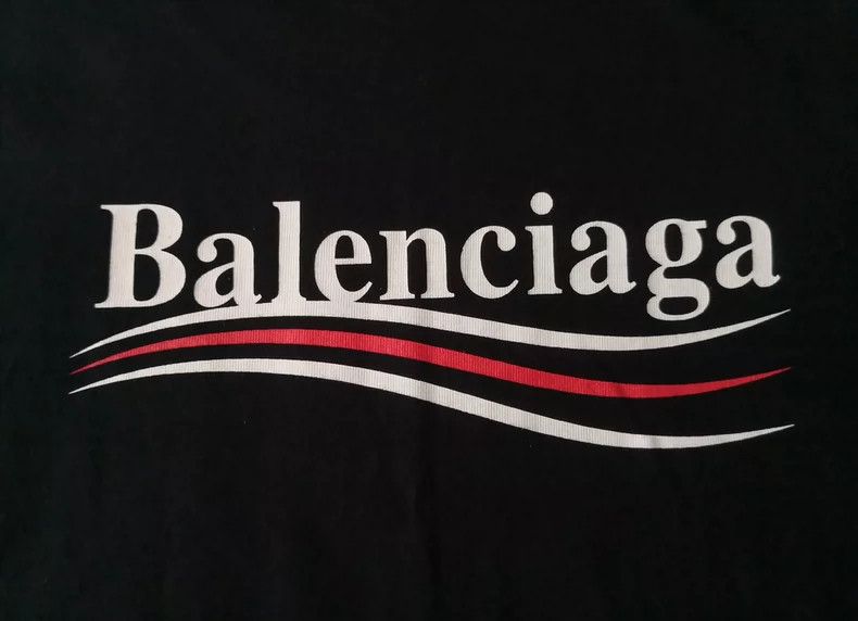 Balenciaga Balenciaga Printed Wave Coca-Cola Short Sleeve T-Shirt Size US S / EU 44-46 / 1 - 8 Thumbnail
