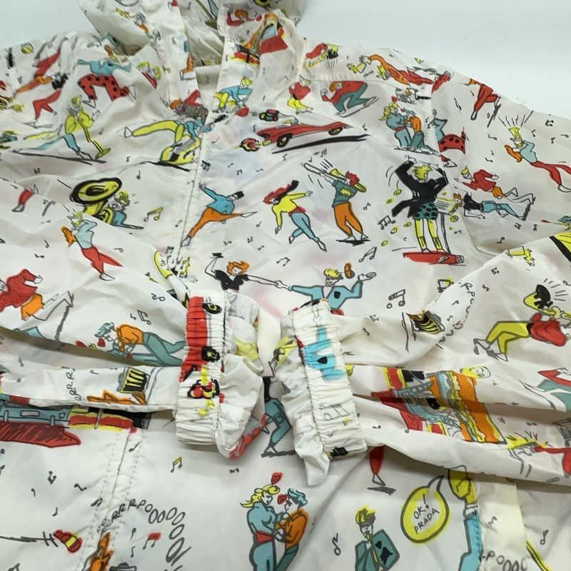 Prada Prada Printed Hooded Casual Jacket-2506 Size US S / EU 44-46 / 1 - 6 Thumbnail