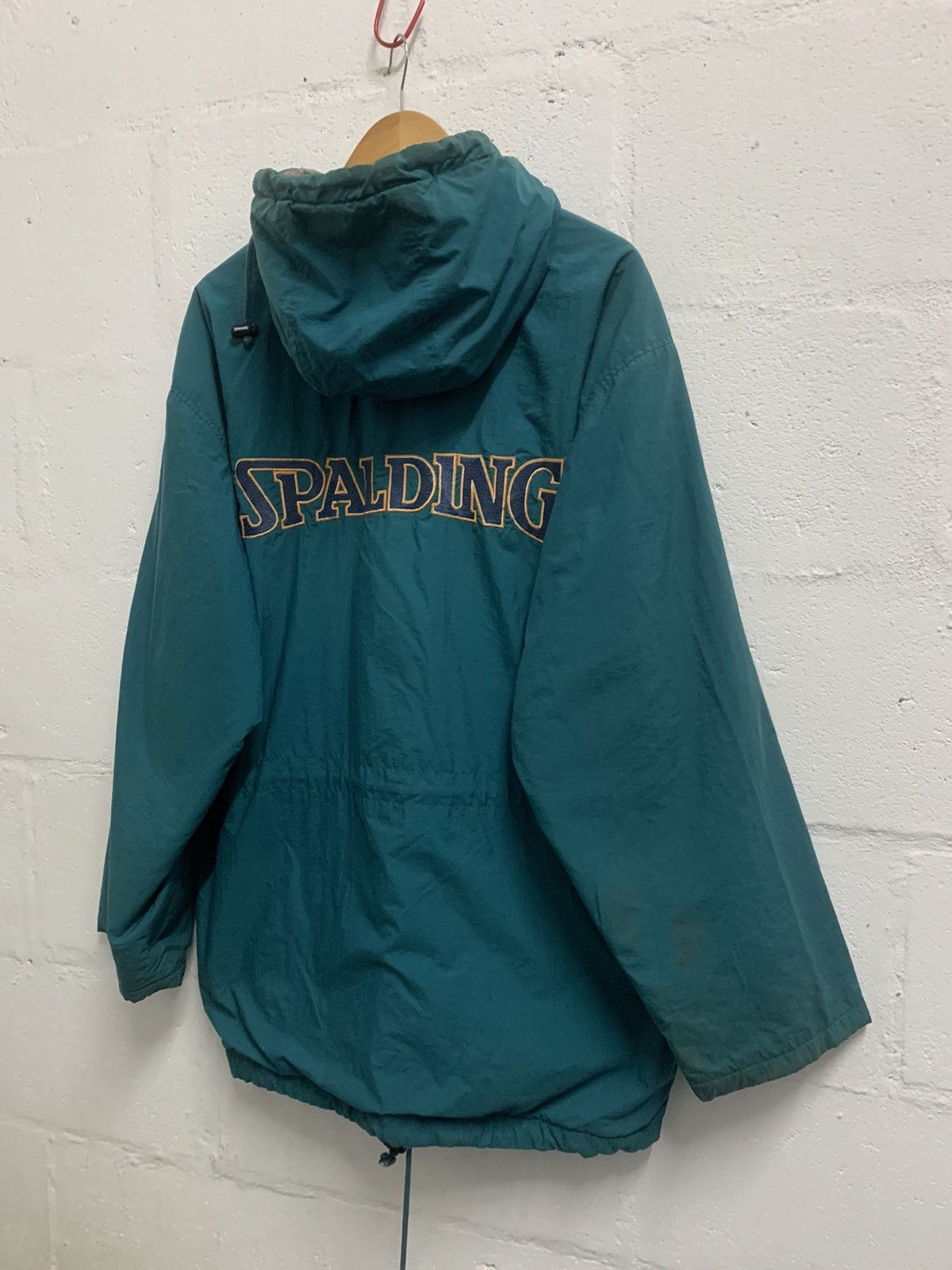 Japanese Brand × Spalding × Vintage Vintage Spalding Hoodie Jacket Big Logo Size US L / EU 52-54 / 3 - 4 Thumbnail