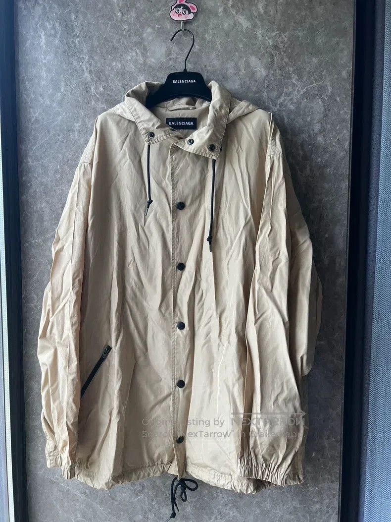 Balenciaga Back Logo Windbreaker