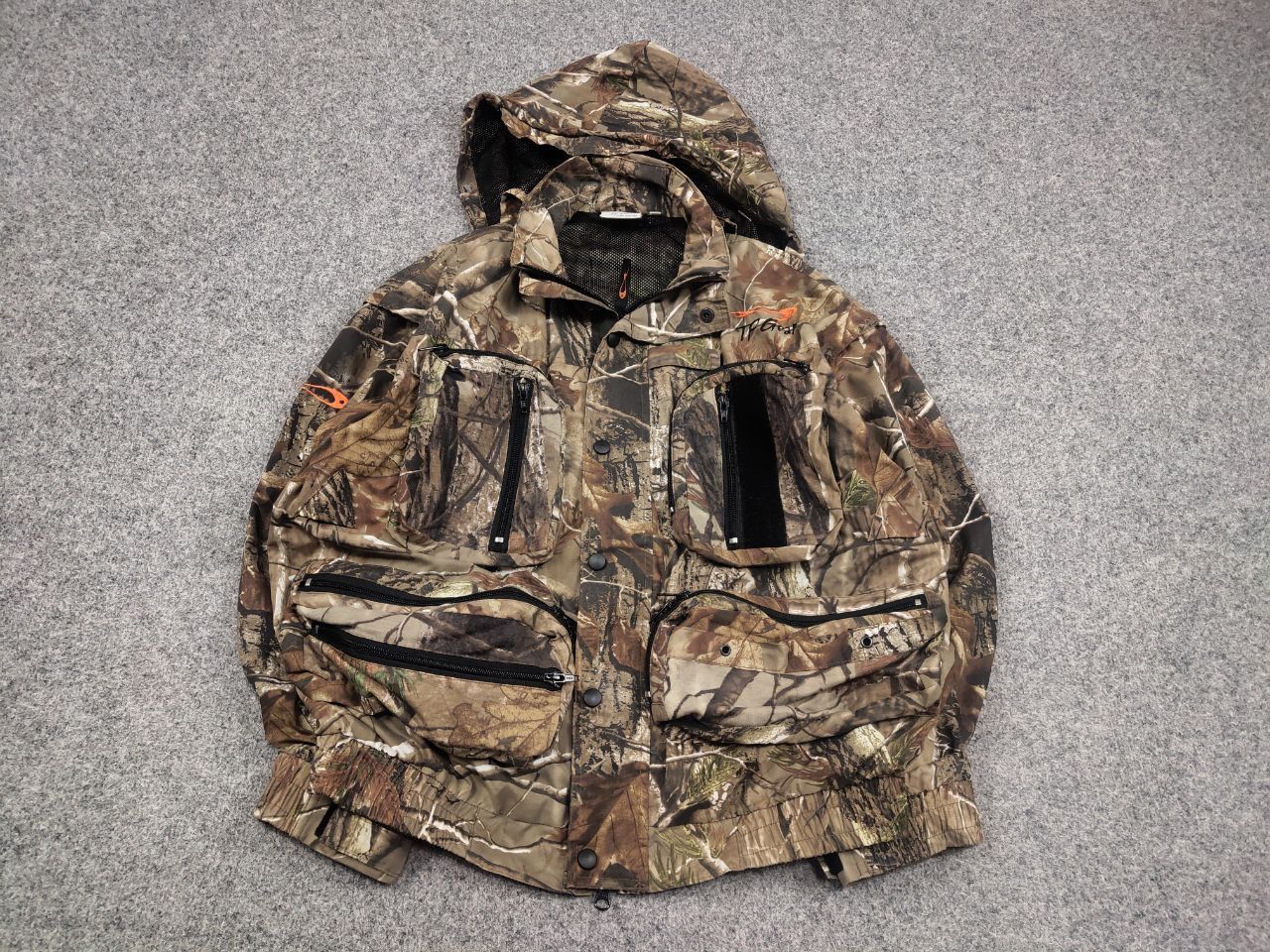 Realtree Vintage Realtree Cargo Pocket Zip Military Y2k Style Jacket Size US M / EU 48-50 / 2 - 2 Thumbnail
