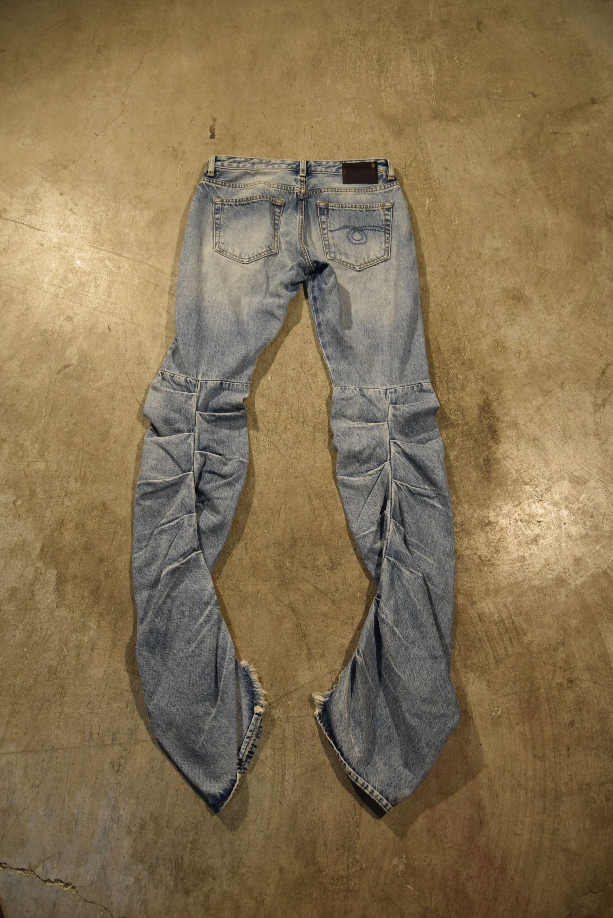 Designer × R13 R13 Shirring Boy Boot Jeans Size 25" / US 0 / IT 36 - 2 Thumbnail