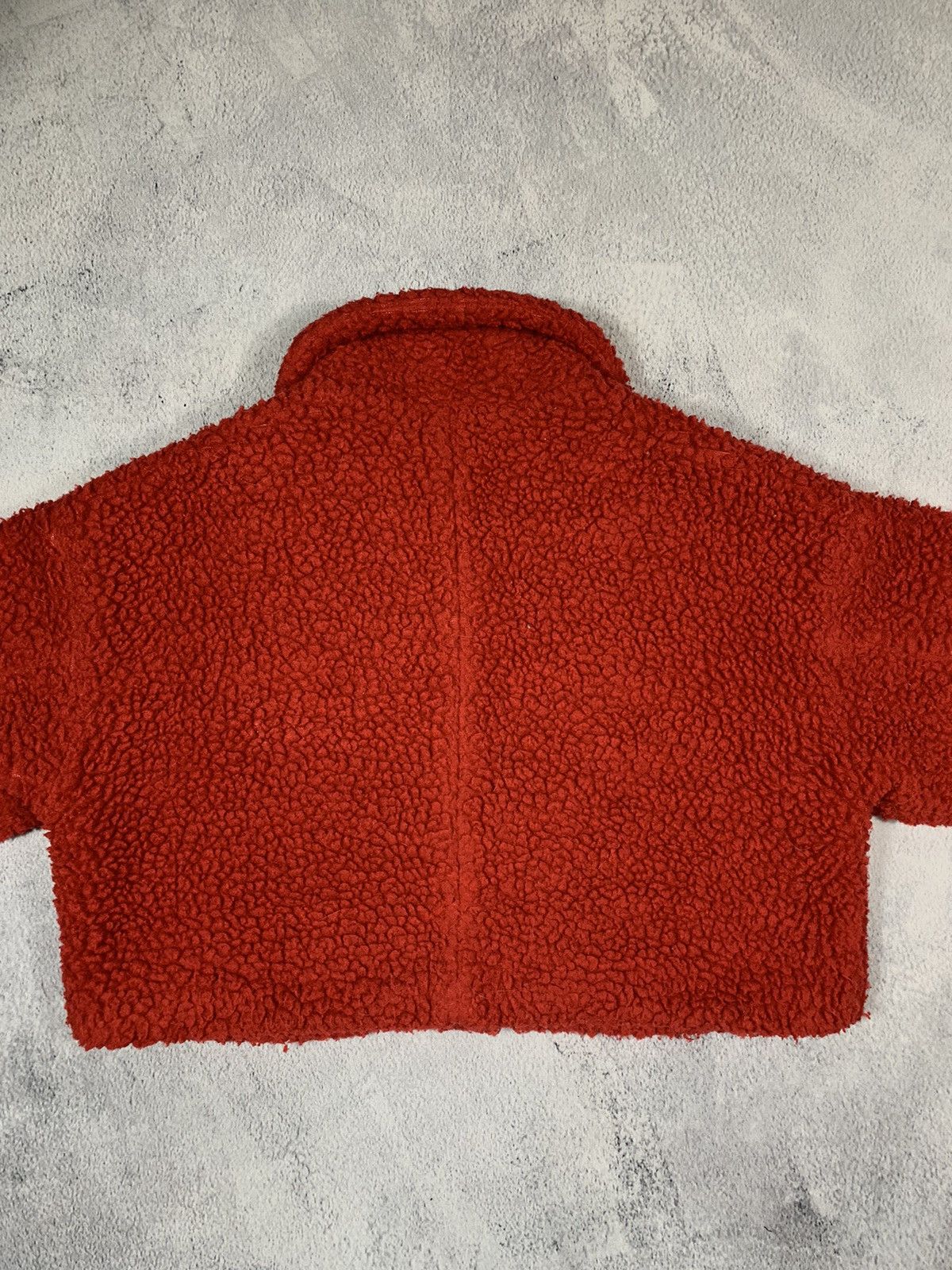 Japanese Brand × Vintage Vintage Y2K deep pile Teddy cropped jacket Japanese Size M / US 6-8 / IT 42-44 - 12 Thumbnail